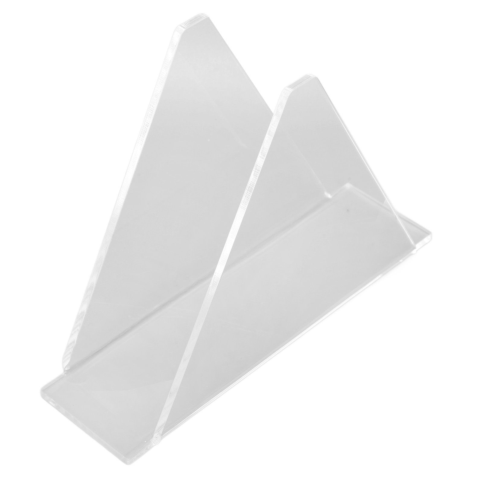 Napkin Holders for Tables Acrylic Farmhouse Napkins Holder Upright Vertical Dining Table Napkin Dispenser for Kitchen Transparent - Image 1