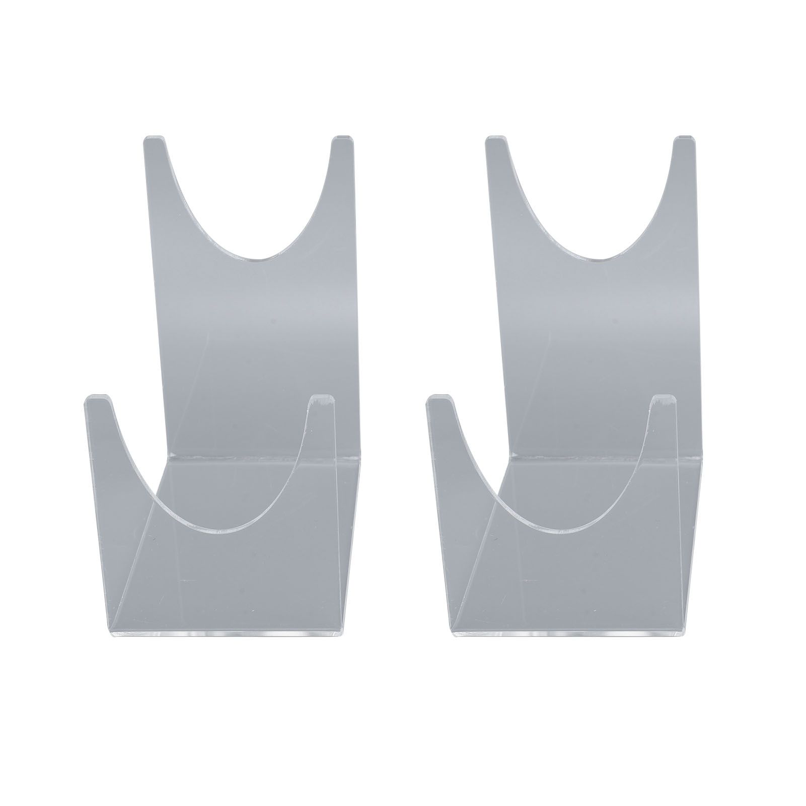 2pcs Acrylic Shofar Stand Clear Transparent Shofar Stand Sturdy Shofar Holder for Home Office Decor - Image 2