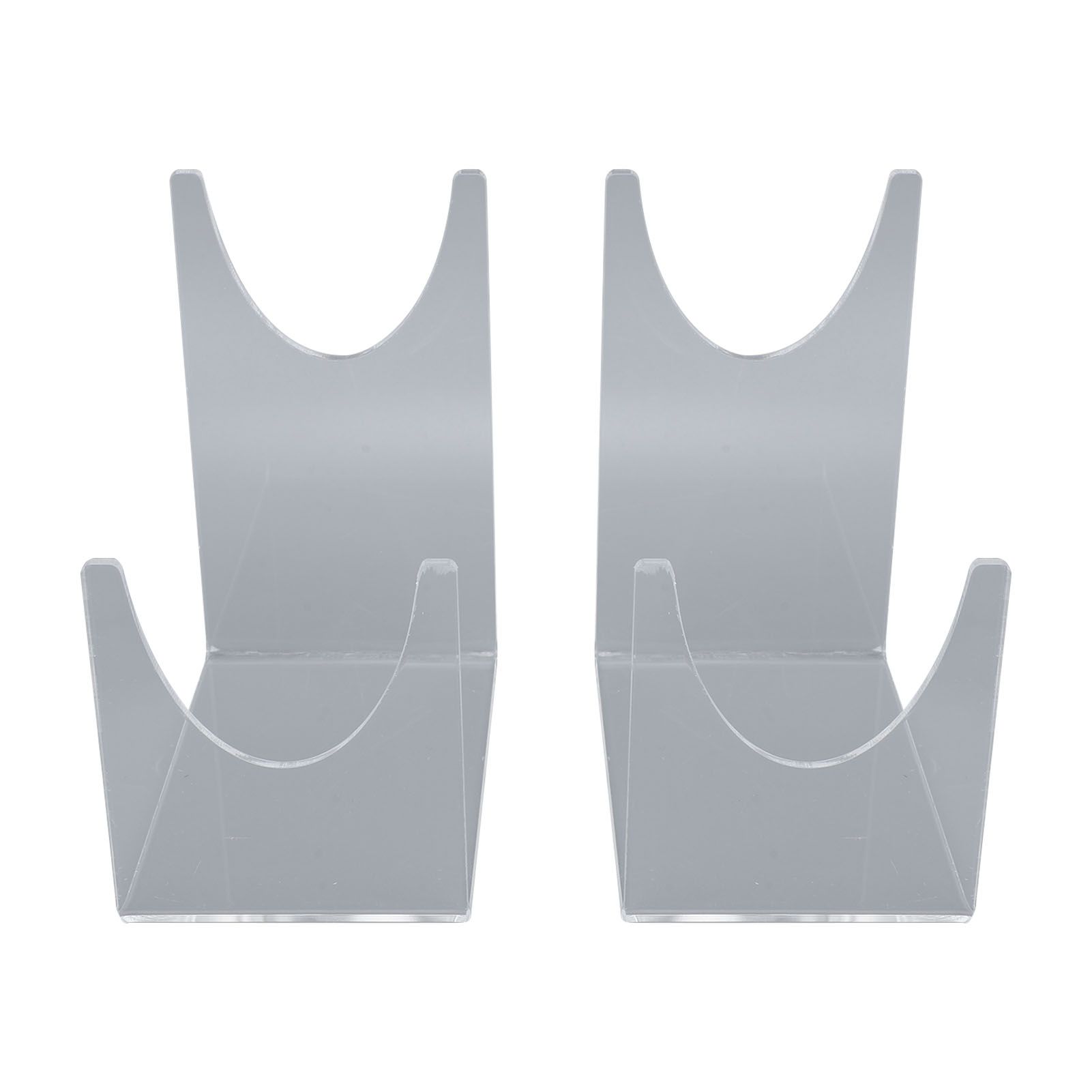 2pcs Acrylic Shofar Stand Clear Transparent Shofar Stand Sturdy Shofar Holder for Home Office Decor - Image 3