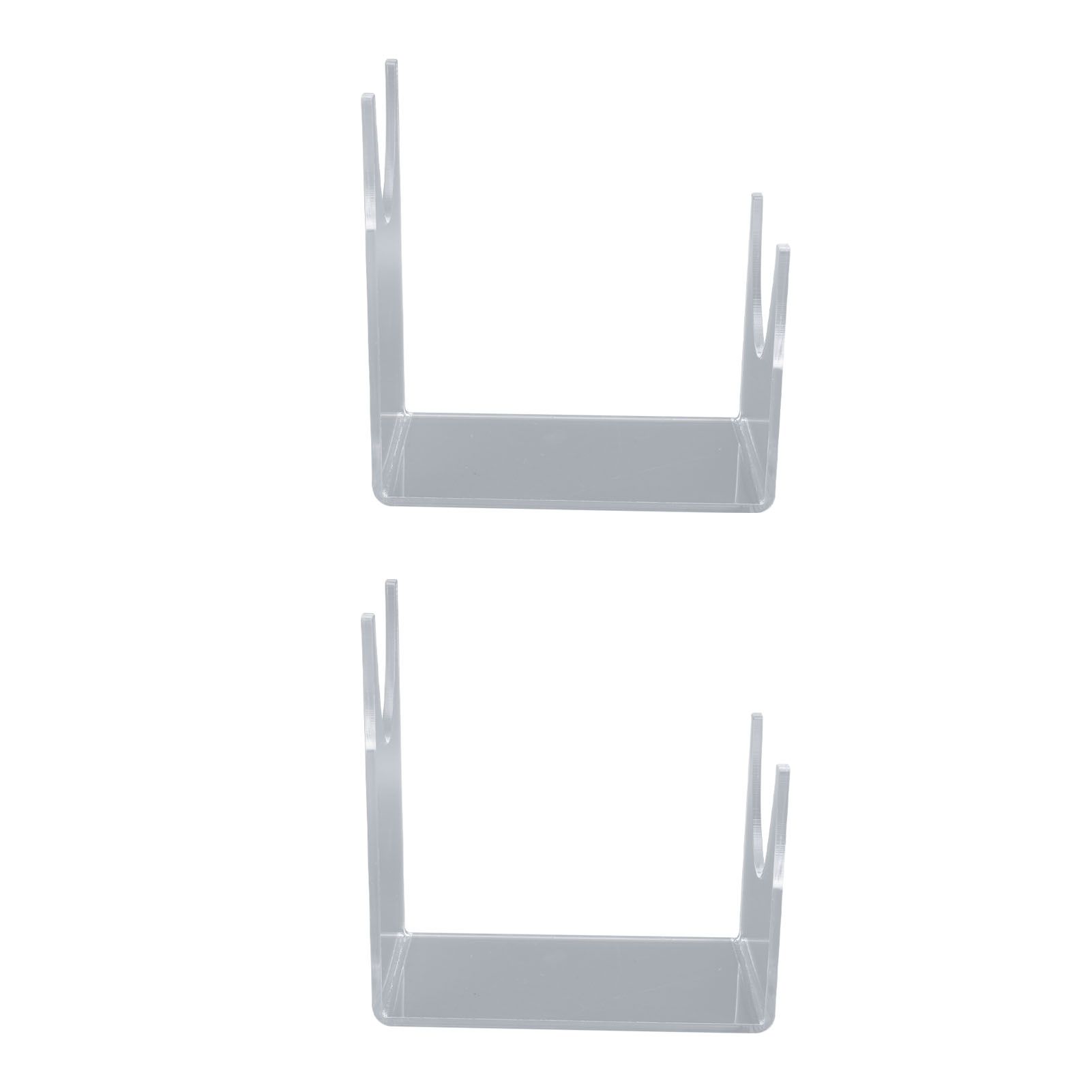 2pcs Acrylic Shofar Stand Clear Transparent Shofar Stand Sturdy Shofar Holder for Home Office Decor - Image 5