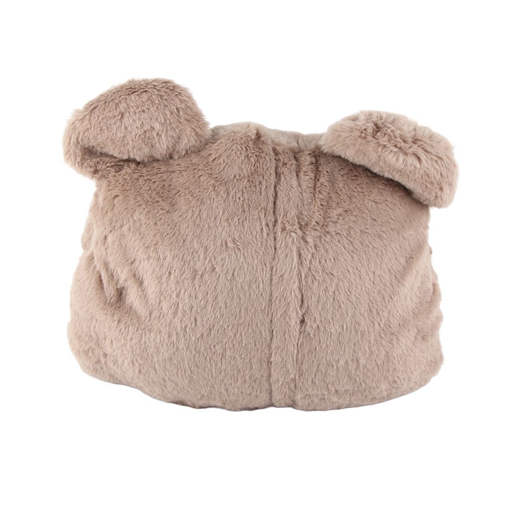Stuffed Animals Travel Blanket Pillow Set Soft Plush Hugging Pillow Cute Plush Toy with Hand Warmer Design for Travel Home Office Bear - Image 2
