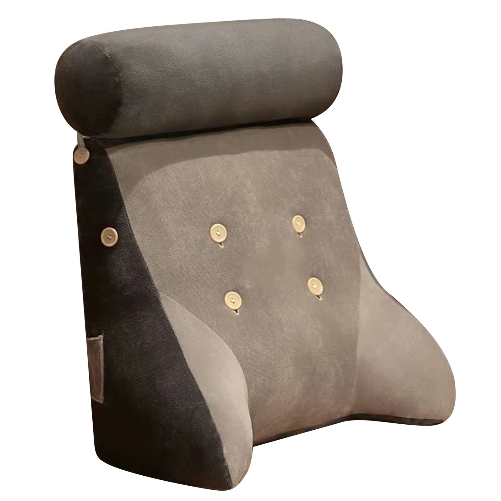 Backrest Pillow Washable Removable Cover Soft Cartoon Animal Back Support Cushion for Office Chair Bedside Dog - Image 1