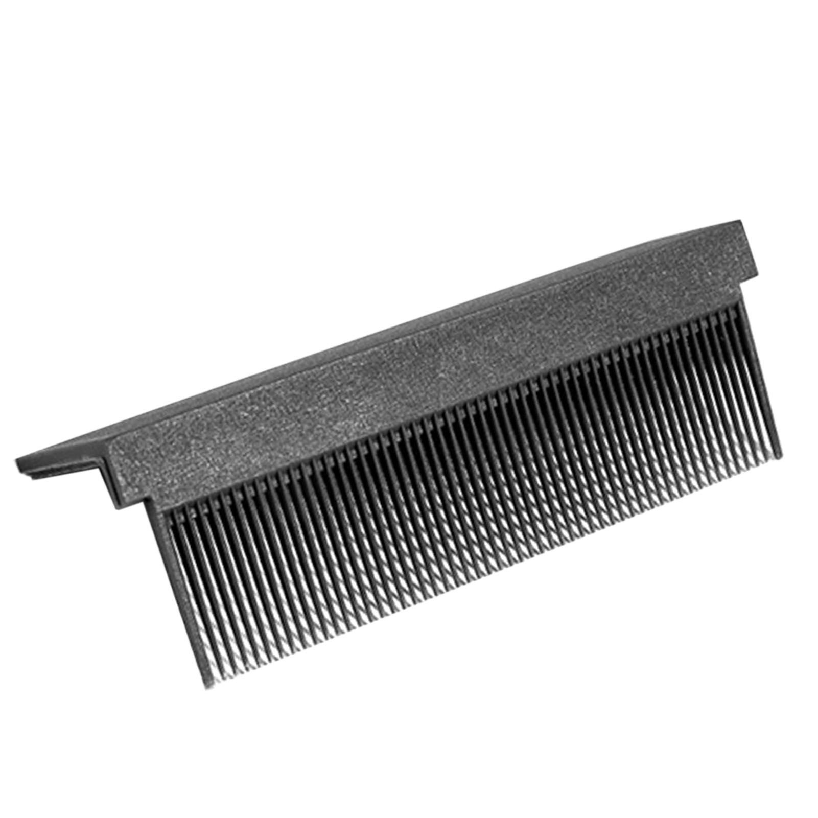 Flat Iron Comb Straightening Comb Attachment Plastic DIY Comb Accessory for Women Salon Hair Style Home Black - Image 1