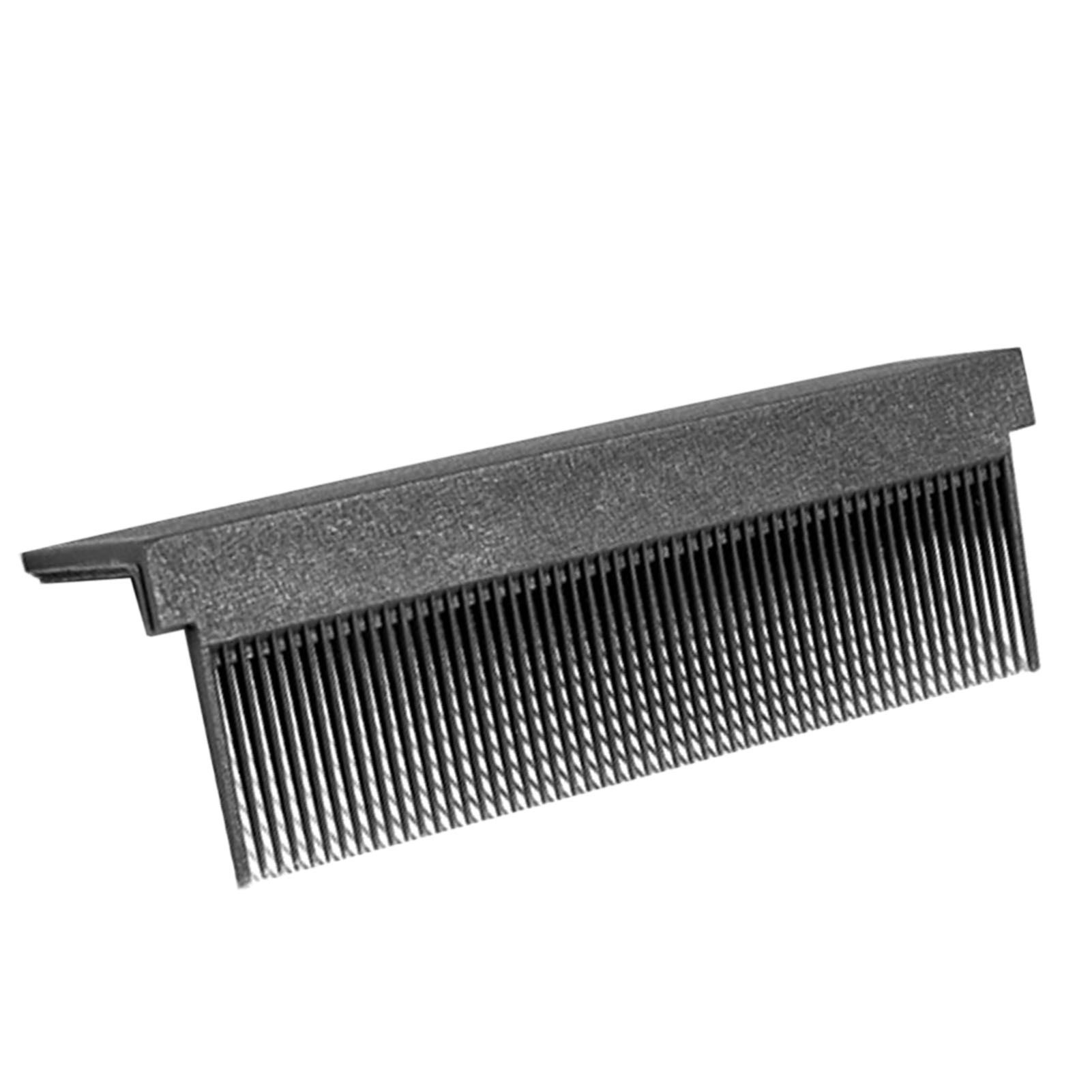 Flat Iron Comb Straightening Comb Attachment Plastic DIY Comb Accessory for Women Salon Hair Style Home Black - Image 6