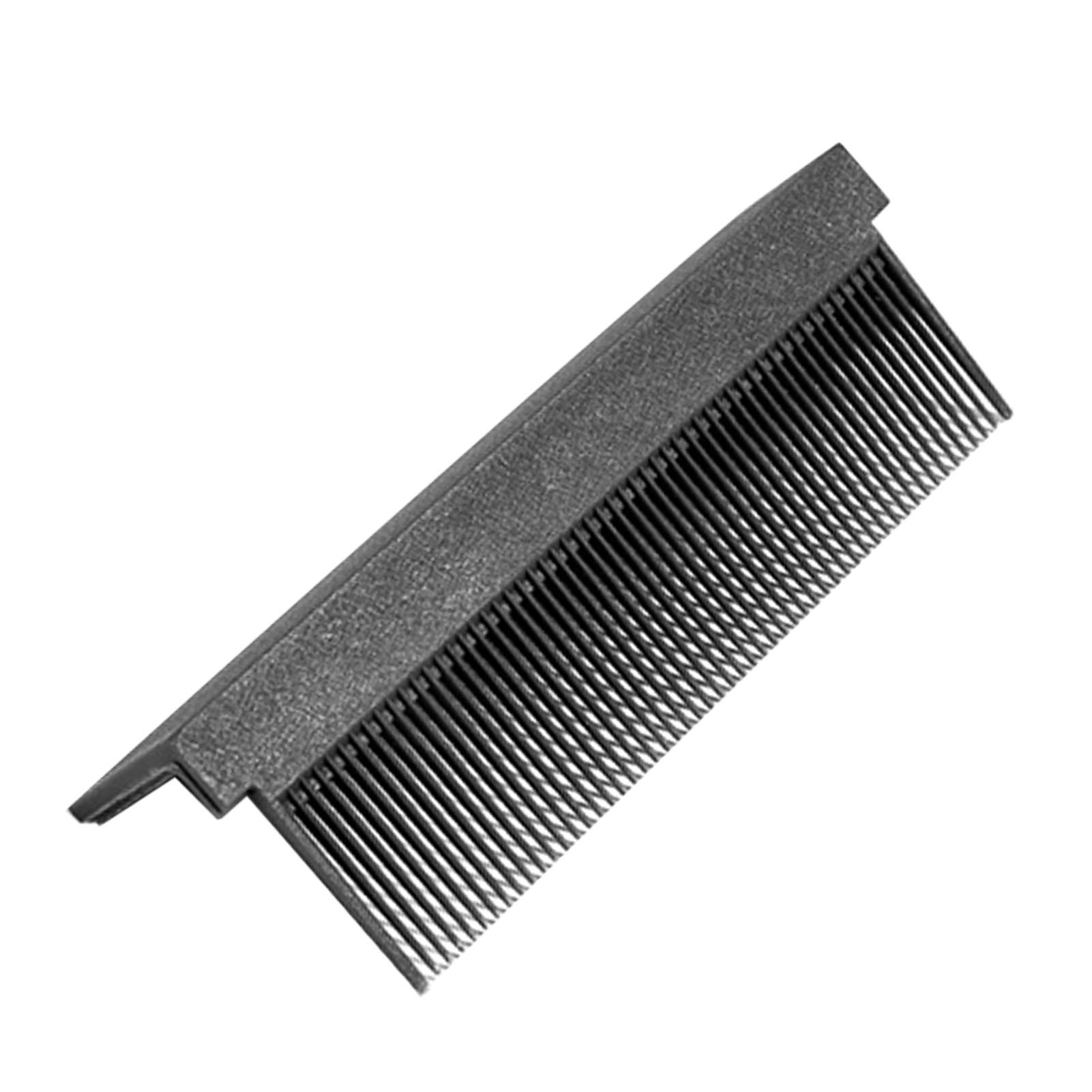 Flat Iron Comb Straightening Comb Attachment Plastic DIY Comb Accessory for Women Salon Hair Style Home Black - Image 7