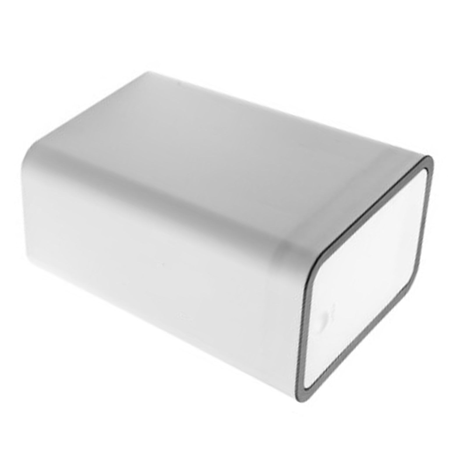 Household Garbage Cans Sealed Large Capacity Odorless With Press Top Plastic Trash Bin For Home Kitchen Living Room Bathroom White - Image 4