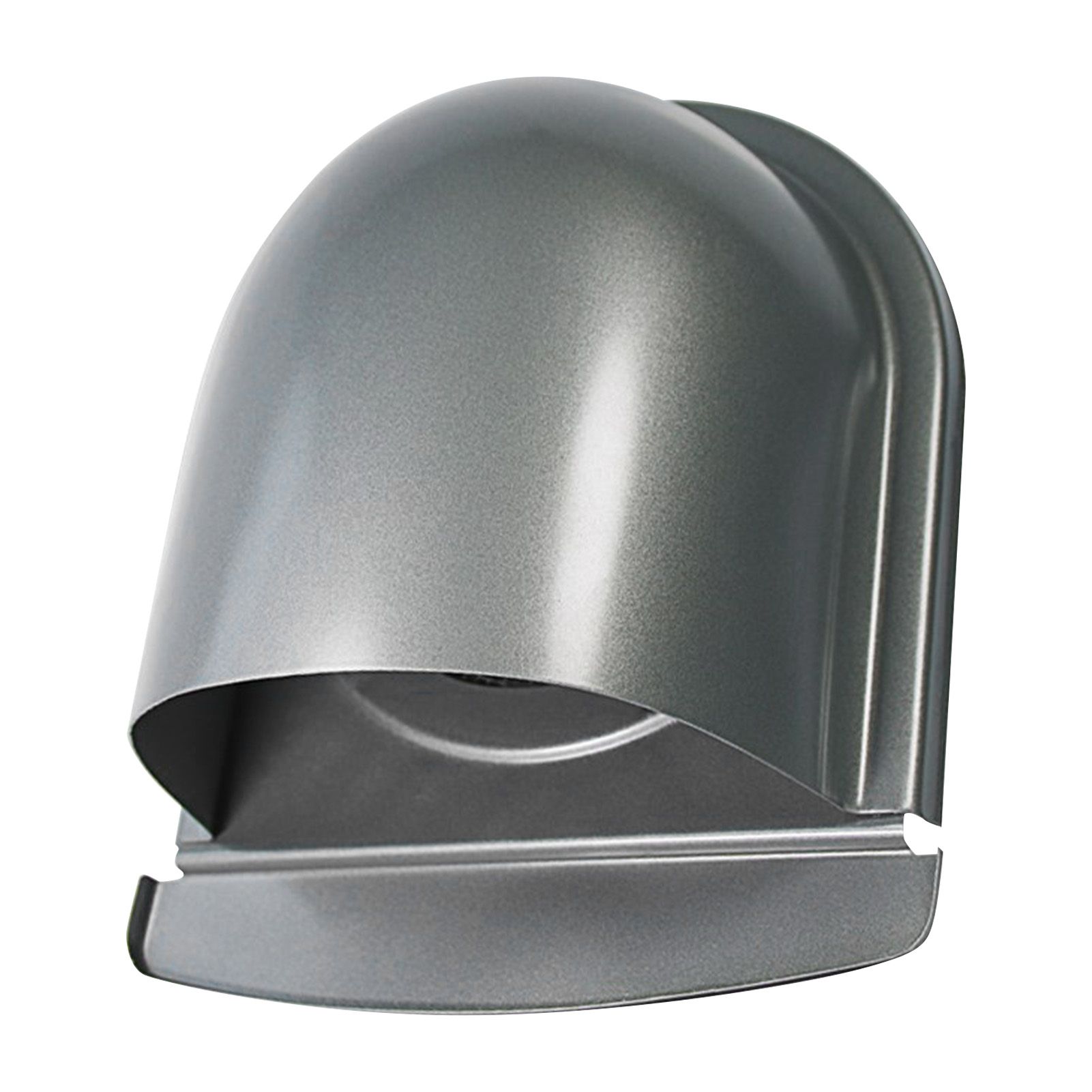 304 Stainless Steel Exhaust Hood Weatherproof Round Ventilation Grill Range Hood Exhaust Pipe Cover 100mm U Shaped - Image 1
