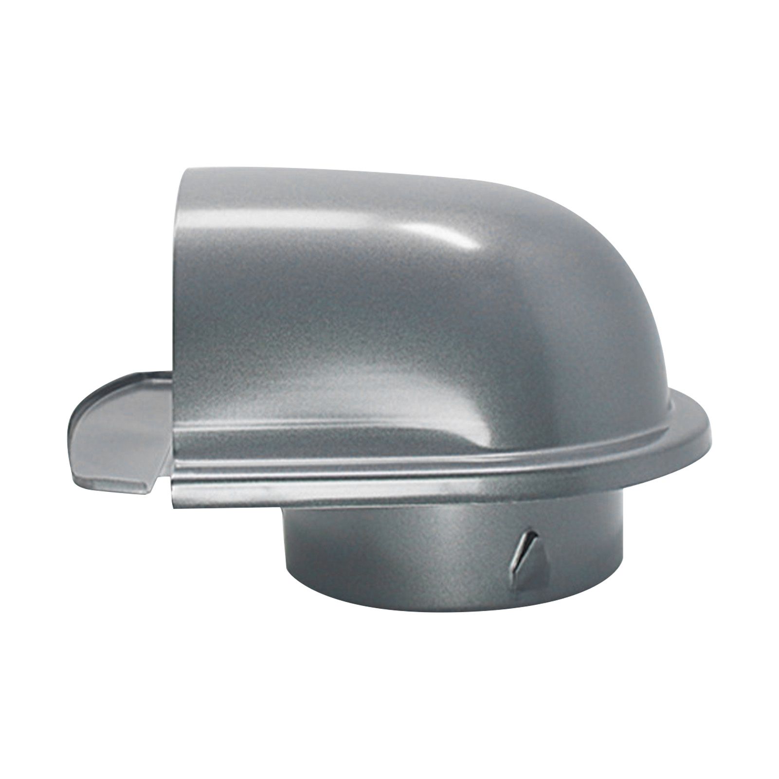 304 Stainless Steel Exhaust Hood Weatherproof Round Ventilation Grill Range Hood Exhaust Pipe Cover 100mm U Shaped - Image 2