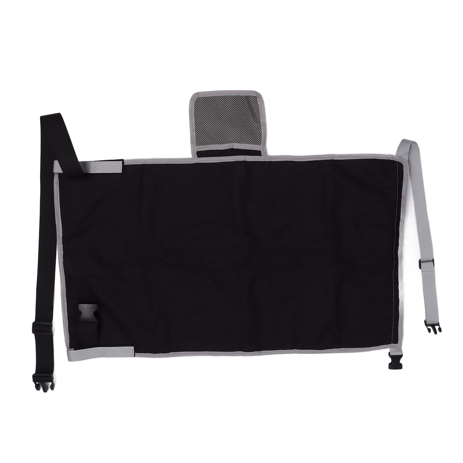 Airplane Seat Extender Portable Travel Foot Rest Airplane Must Haves for Toddlers Kids to Lie Down On Plane Black - Image 2