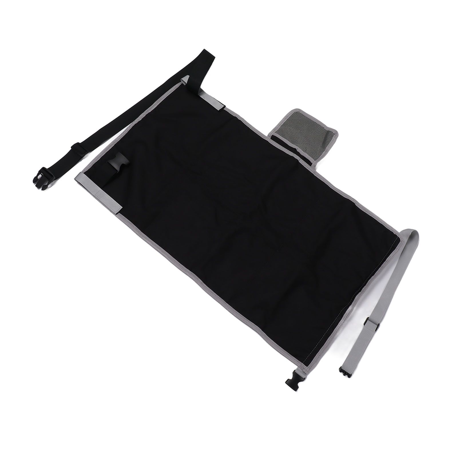 Airplane Seat Extender Portable Travel Foot Rest Airplane Must Haves for Toddlers Kids to Lie Down On Plane Black - Image 3