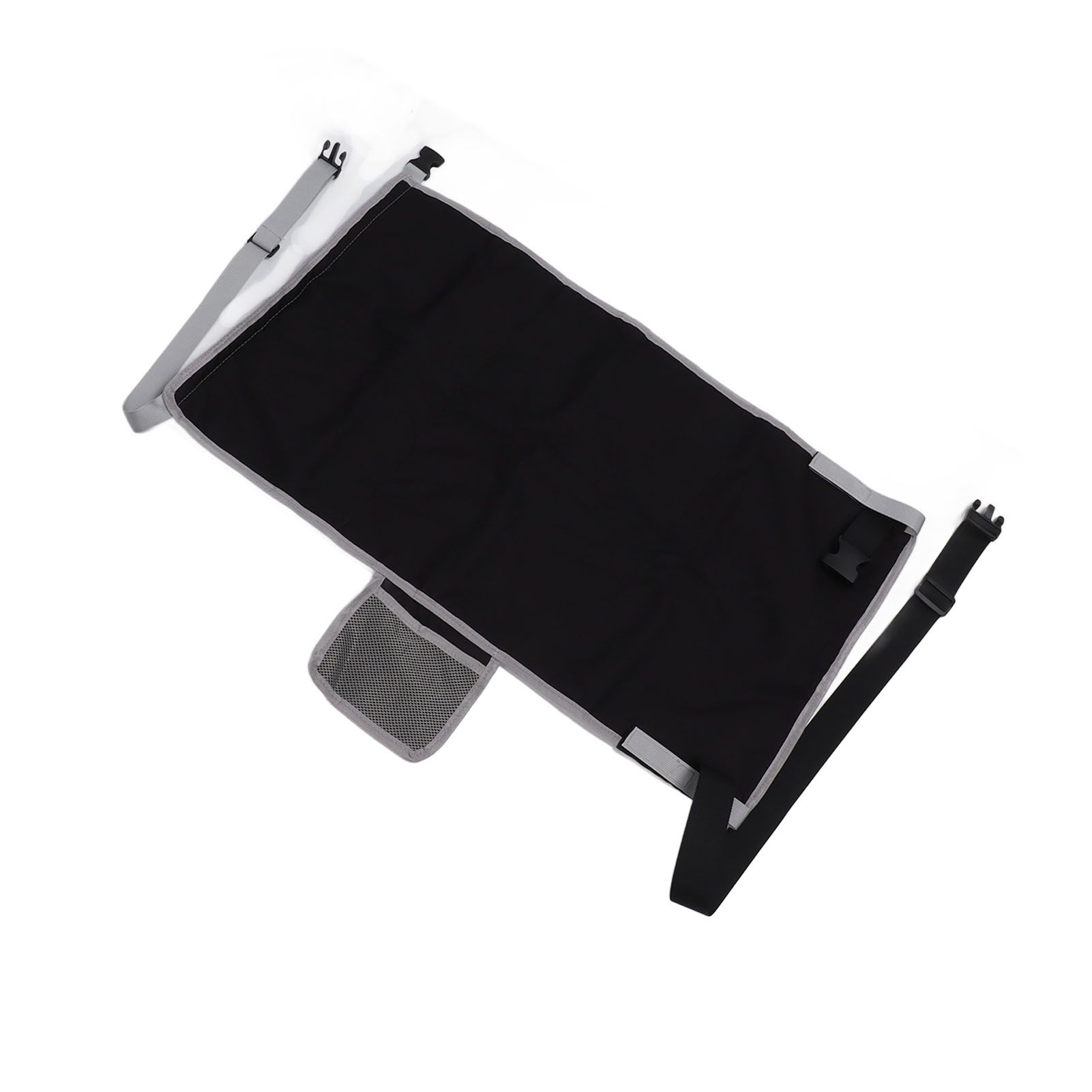 Airplane Seat Extender Portable Travel Foot Rest Airplane Must Haves for Toddlers Kids to Lie Down On Plane Black - Image 5