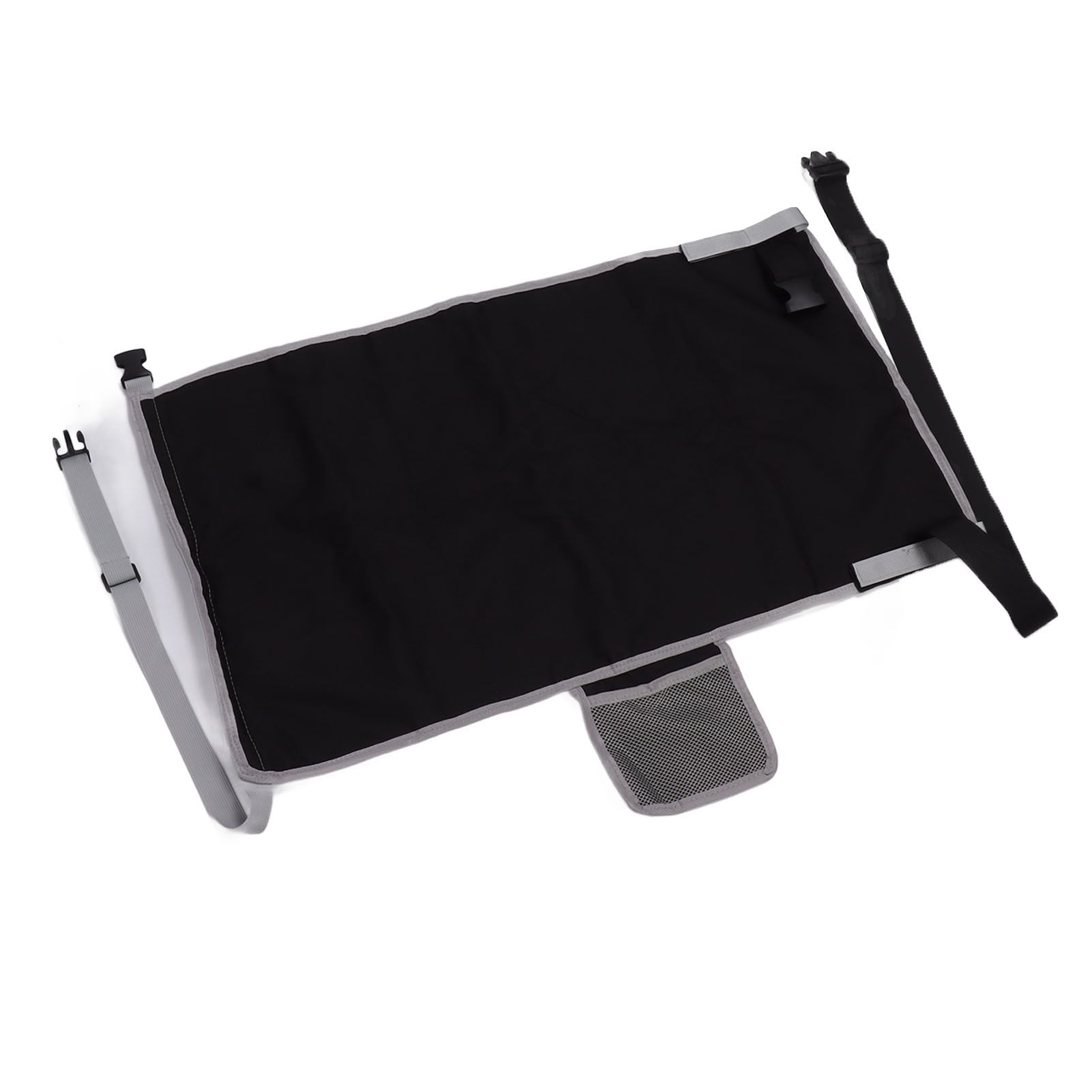Airplane Seat Extender Portable Travel Foot Rest Airplane Must Haves for Toddlers Kids to Lie Down On Plane Black - Image 6