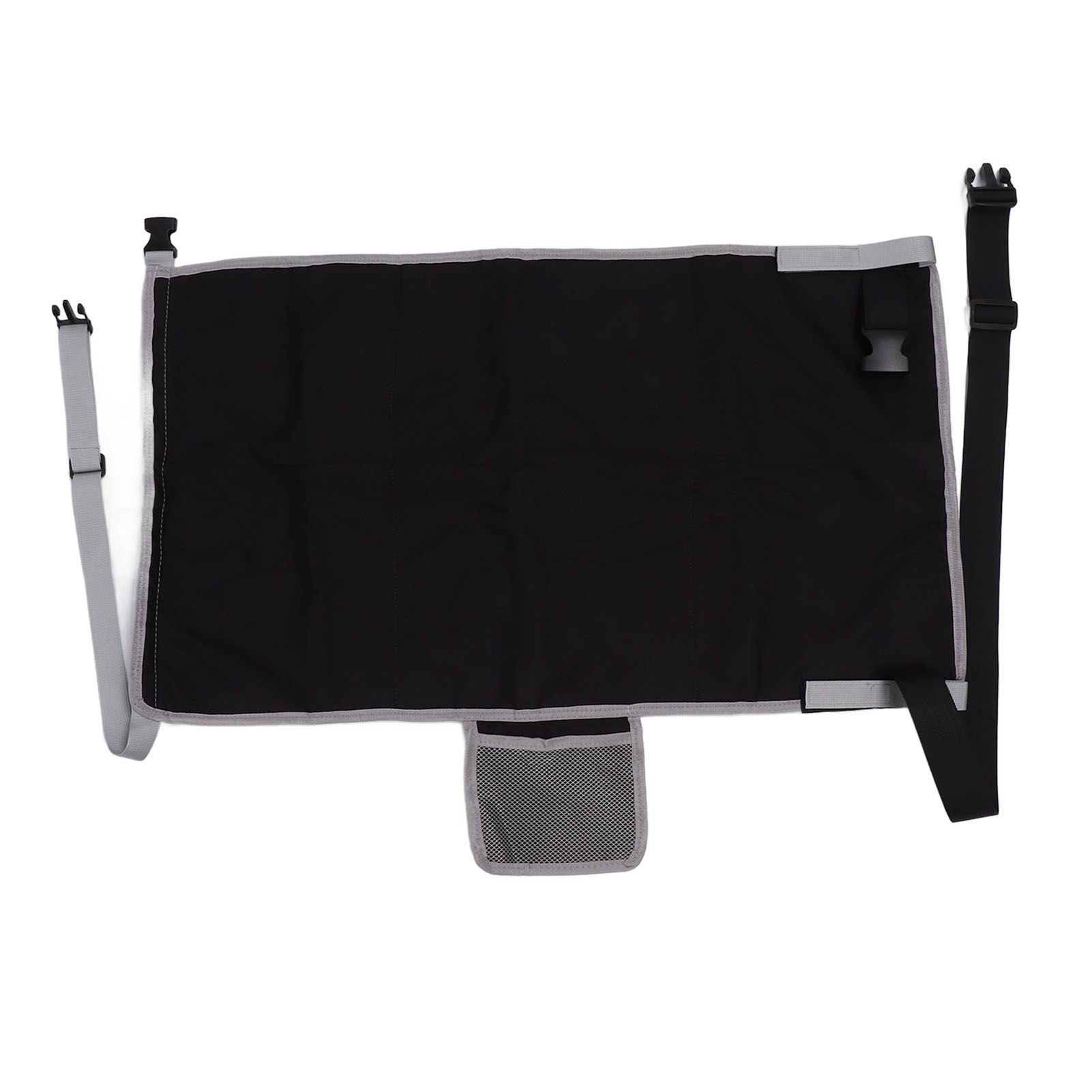 Airplane Seat Extender Portable Travel Foot Rest Airplane Must Haves for Toddlers Kids to Lie Down On Plane Black - Image 7