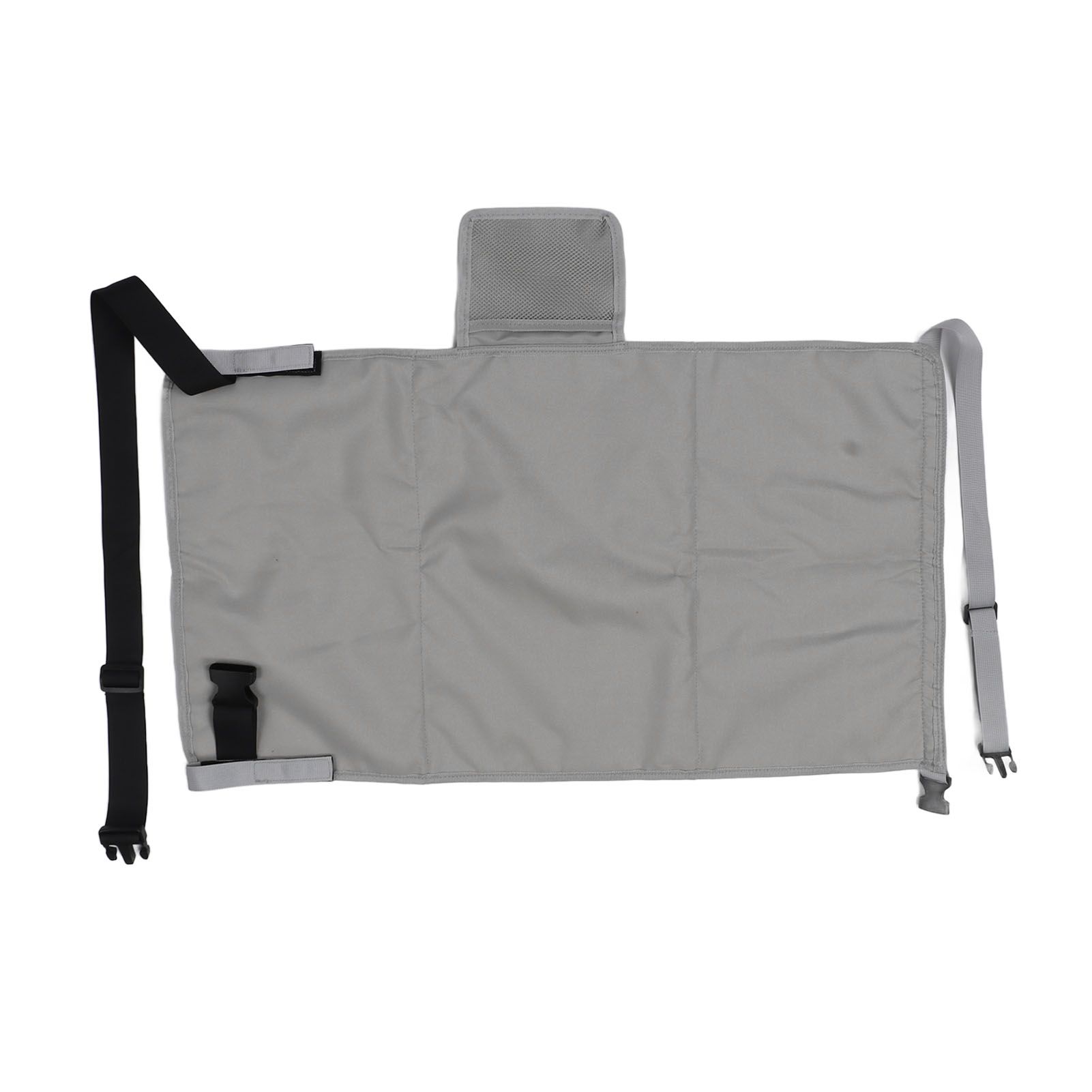 Airplane Seat Extender Portable Travel Foot Rest Airplane Must Haves for Toddlers Kids to Lie Down On Plane Gray - Image 2