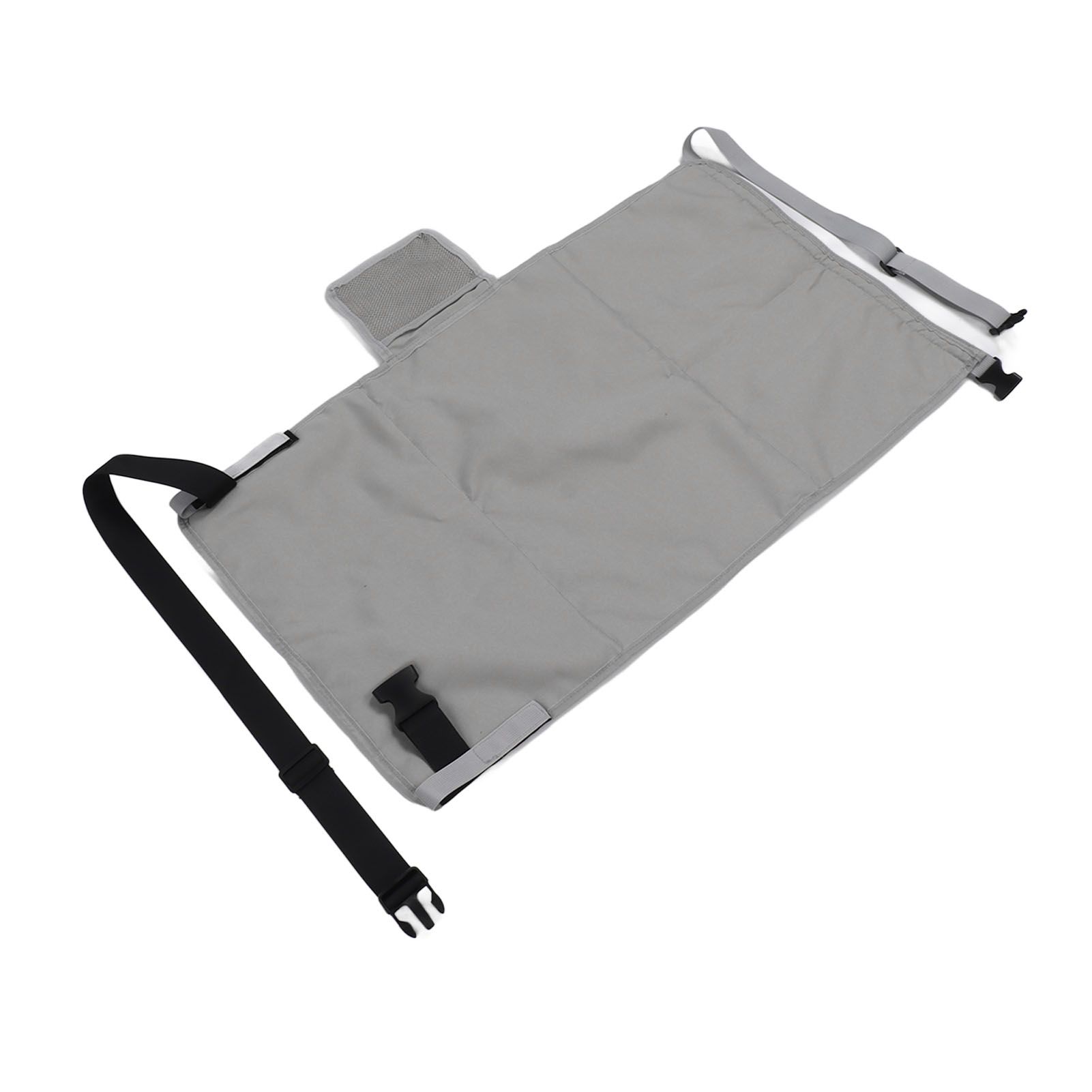 Airplane Seat Extender Portable Travel Foot Rest Airplane Must Haves for Toddlers Kids to Lie Down On Plane Gray - Image 3