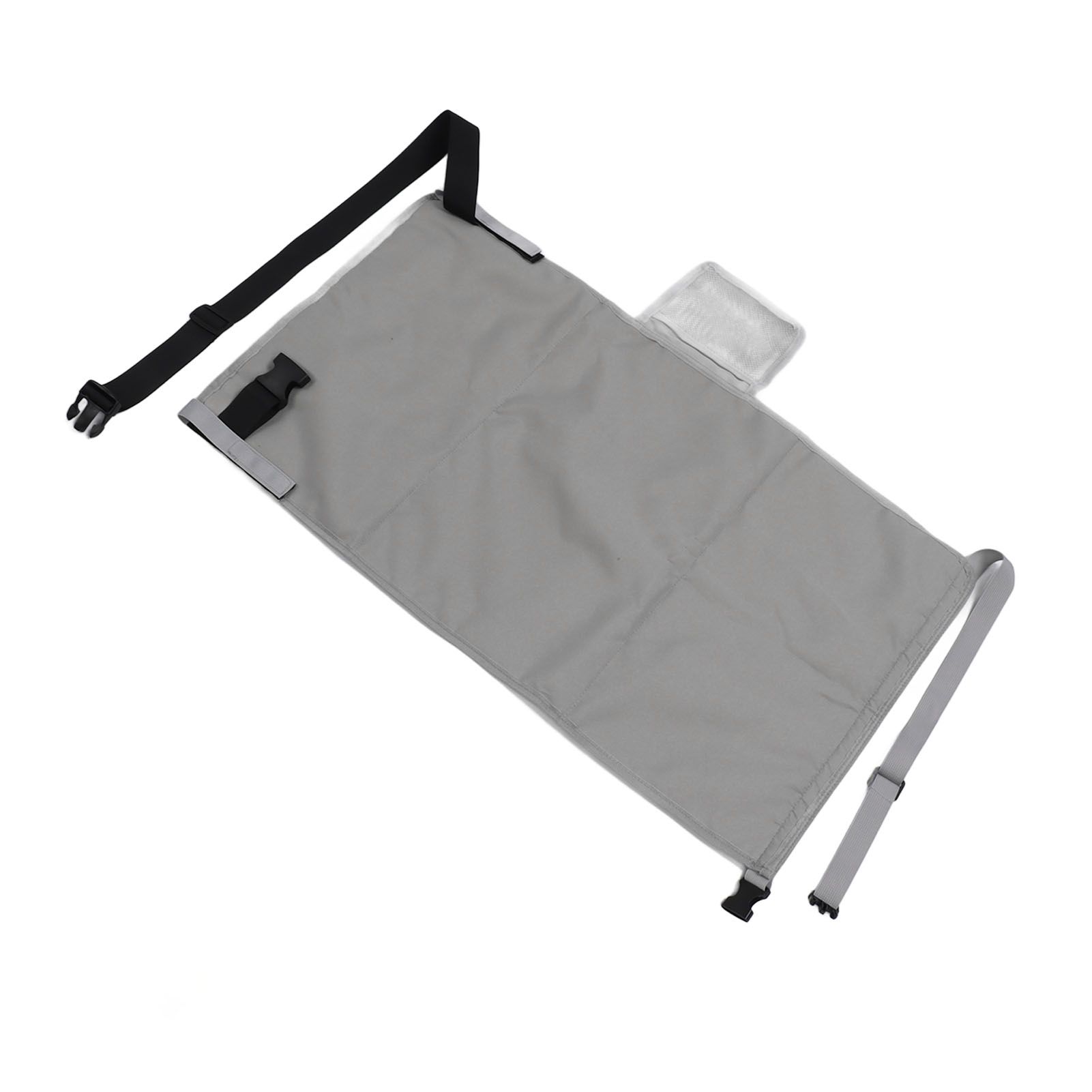 Airplane Seat Extender Portable Travel Foot Rest Airplane Must Haves for Toddlers Kids to Lie Down On Plane Gray - Image 4