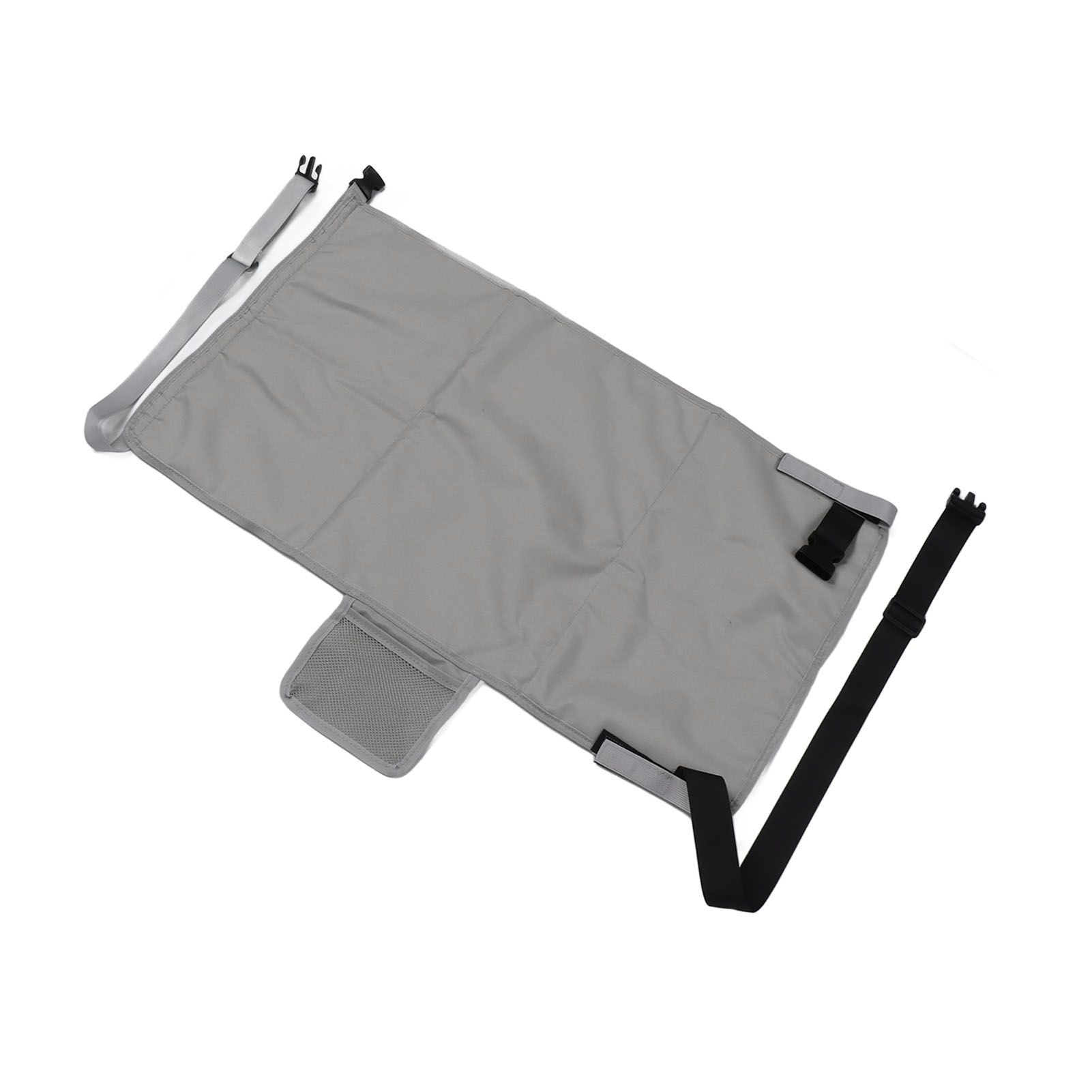 Airplane Seat Extender Portable Travel Foot Rest Airplane Must Haves for Toddlers Kids to Lie Down On Plane Gray - Image 5