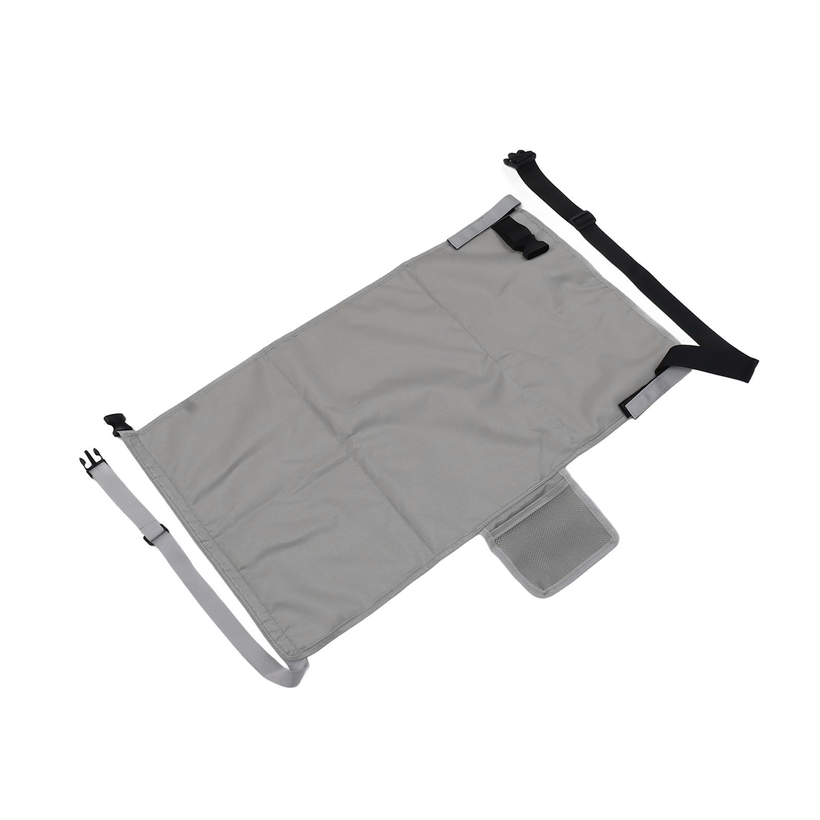 Airplane Seat Extender Portable Travel Foot Rest Airplane Must Haves for Toddlers Kids to Lie Down On Plane Gray - Image 6