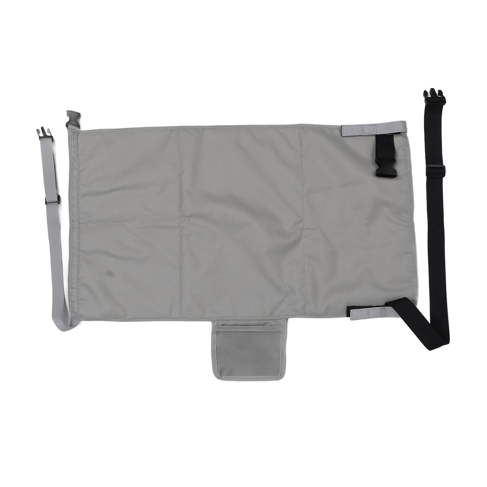 Airplane Seat Extender Portable Travel Foot Rest Airplane Must Haves for Toddlers Kids to Lie Down On Plane Gray - Image 7