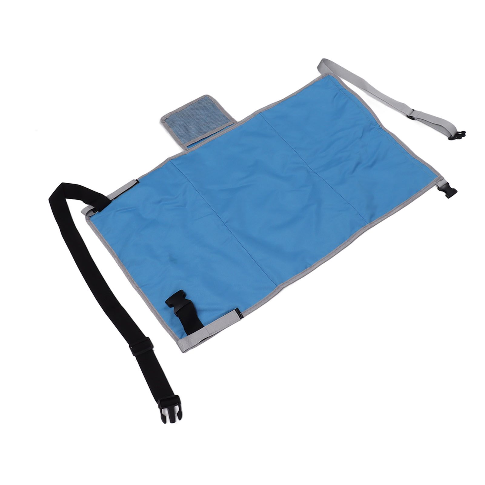 Airplane Seat Extender Portable Travel Foot Rest Airplane Must Haves for Toddlers Kids to Lie Down On Plane Blue - Image 2