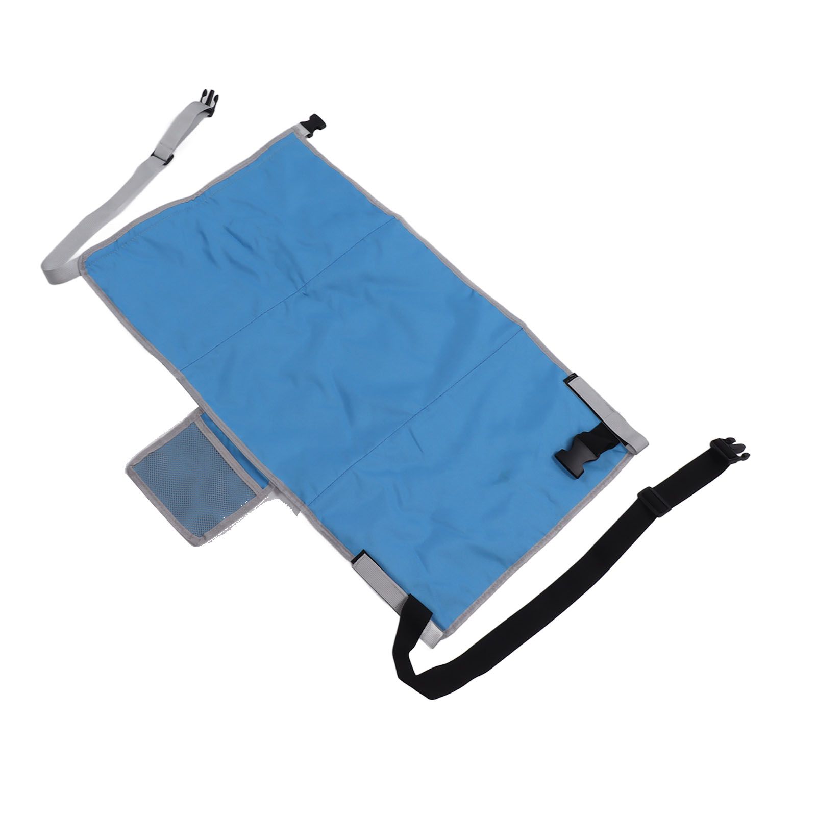 Airplane Seat Extender Portable Travel Foot Rest Airplane Must Haves for Toddlers Kids to Lie Down On Plane Blue - Image 5