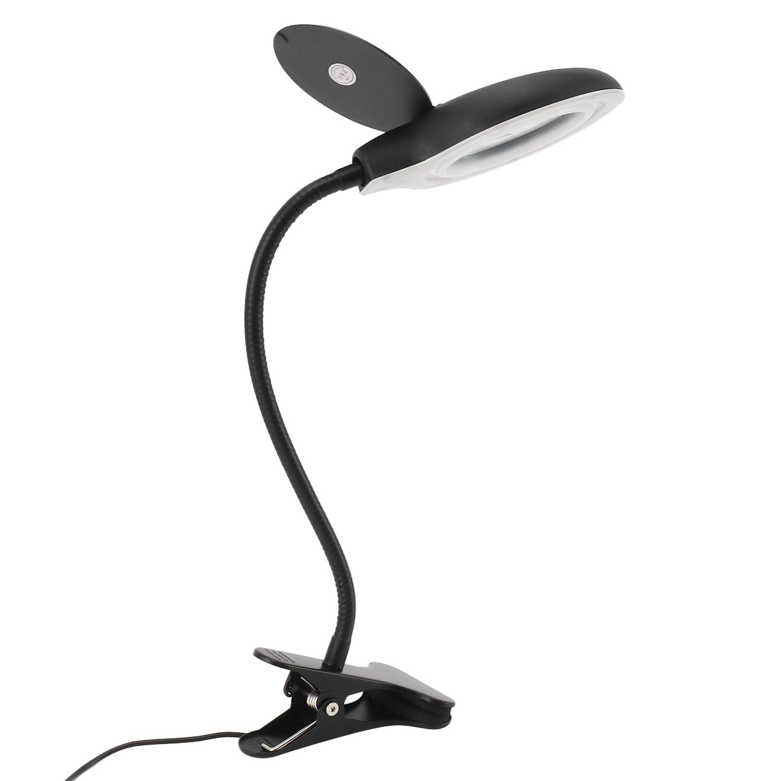 Clip On Magnifying Glass with Light Iron and PP Adjustable LED Magnifying Desk Lamp for Soldering Craft Reading - Image 6