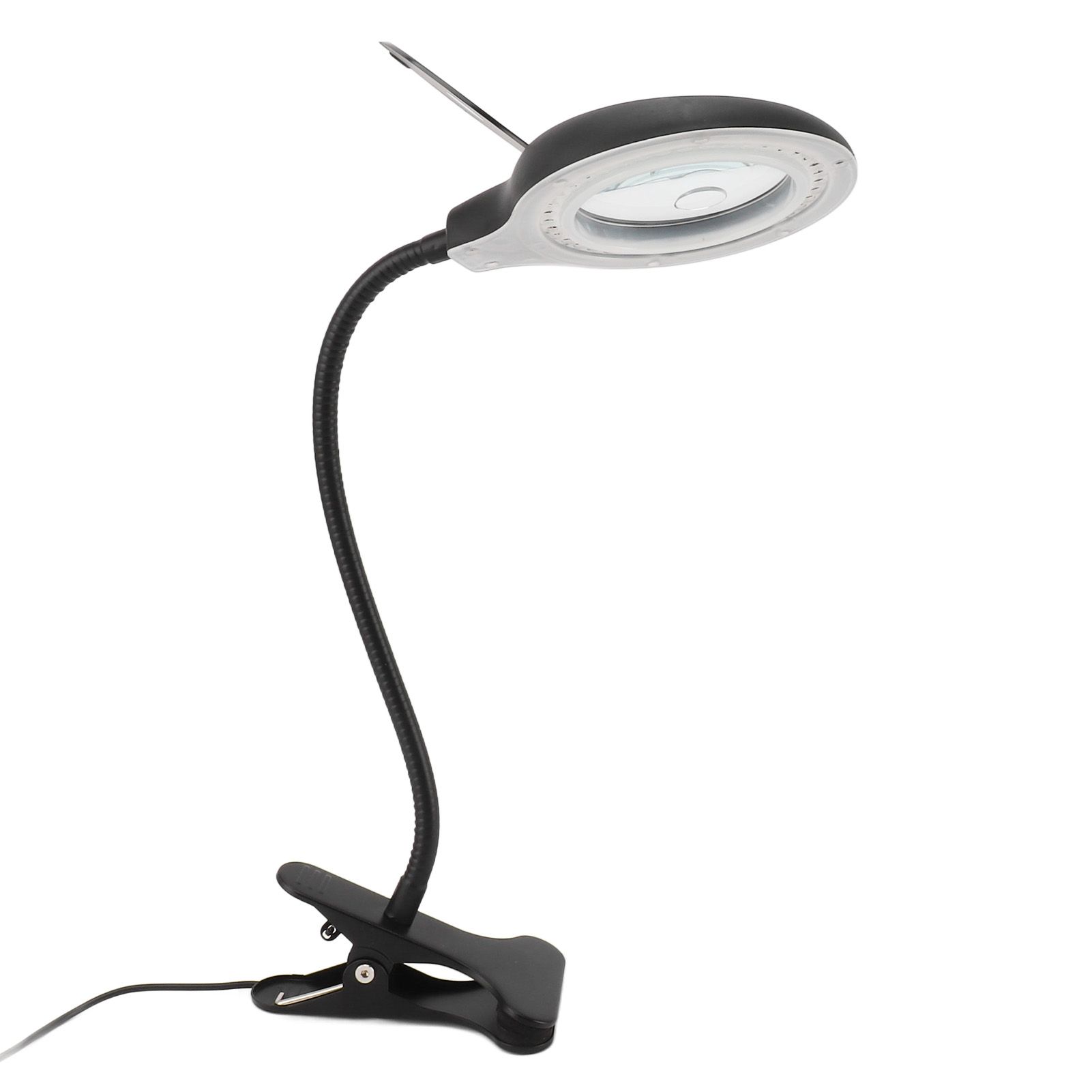 Clip On Magnifying Glass with Light Iron and PP Adjustable LED Magnifying Desk Lamp for Soldering Craft Reading - Image 7