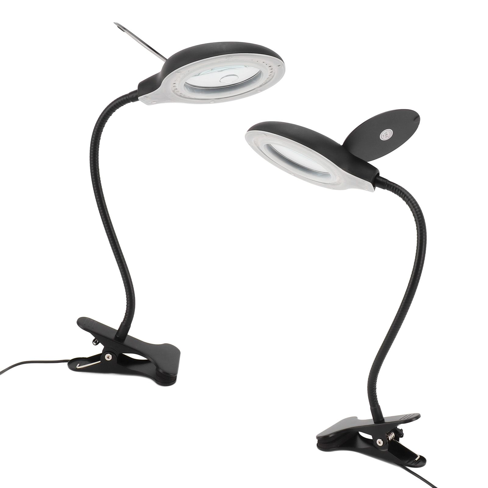 Clip On Magnifying Glass with Light Iron and PP Adjustable LED Magnifying Desk Lamp for Soldering Craft Reading - Image 8