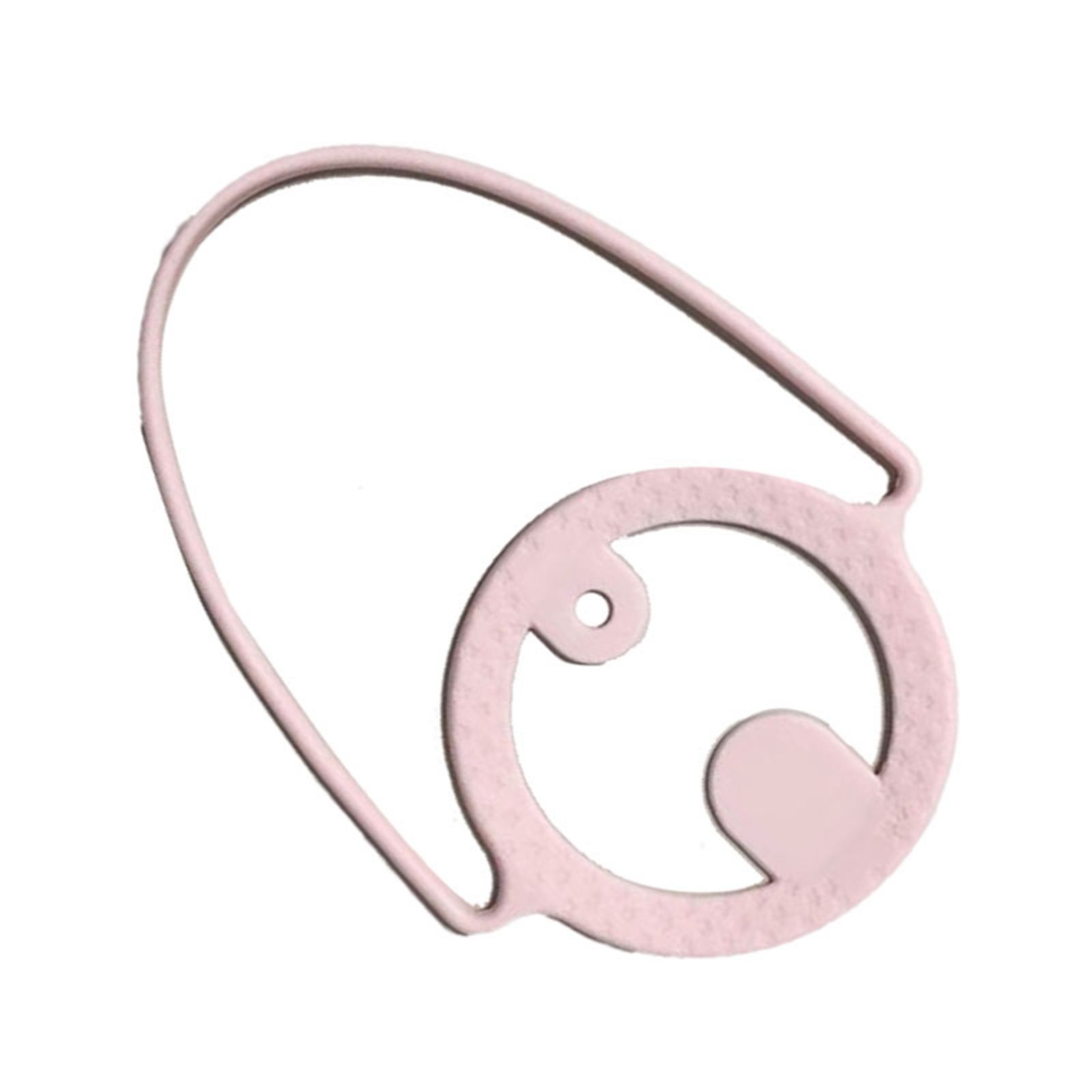 Silicone Coffee Carrier Reusable Portable Beverage Drink Cup Carrier Holder for Outdoor Travel Pink - Image 3