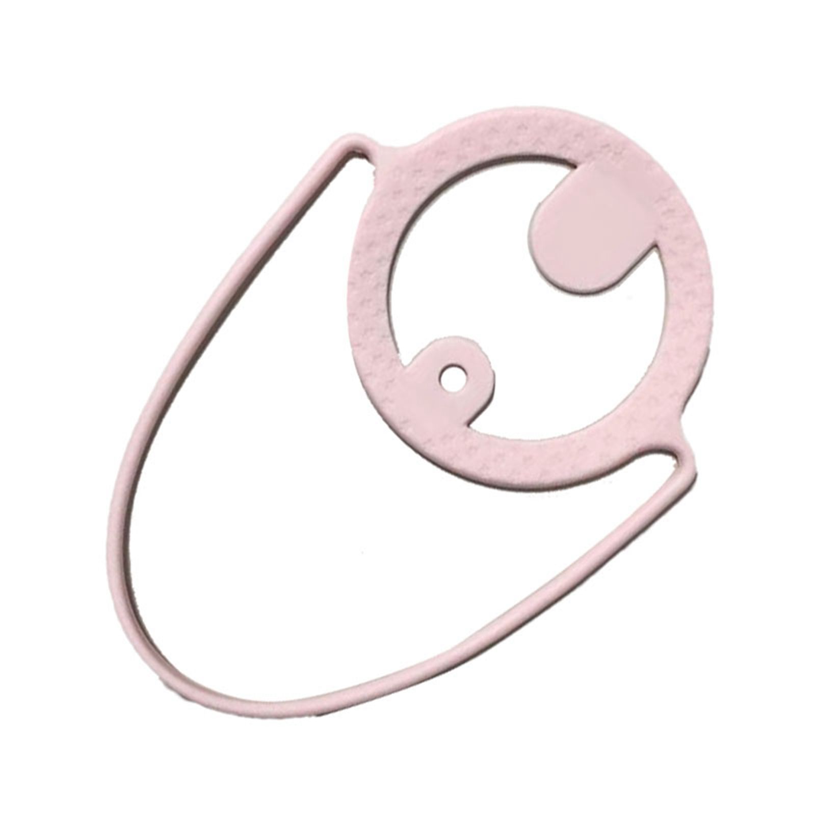 Silicone Coffee Carrier Reusable Portable Beverage Drink Cup Carrier Holder for Outdoor Travel Pink - Image 4