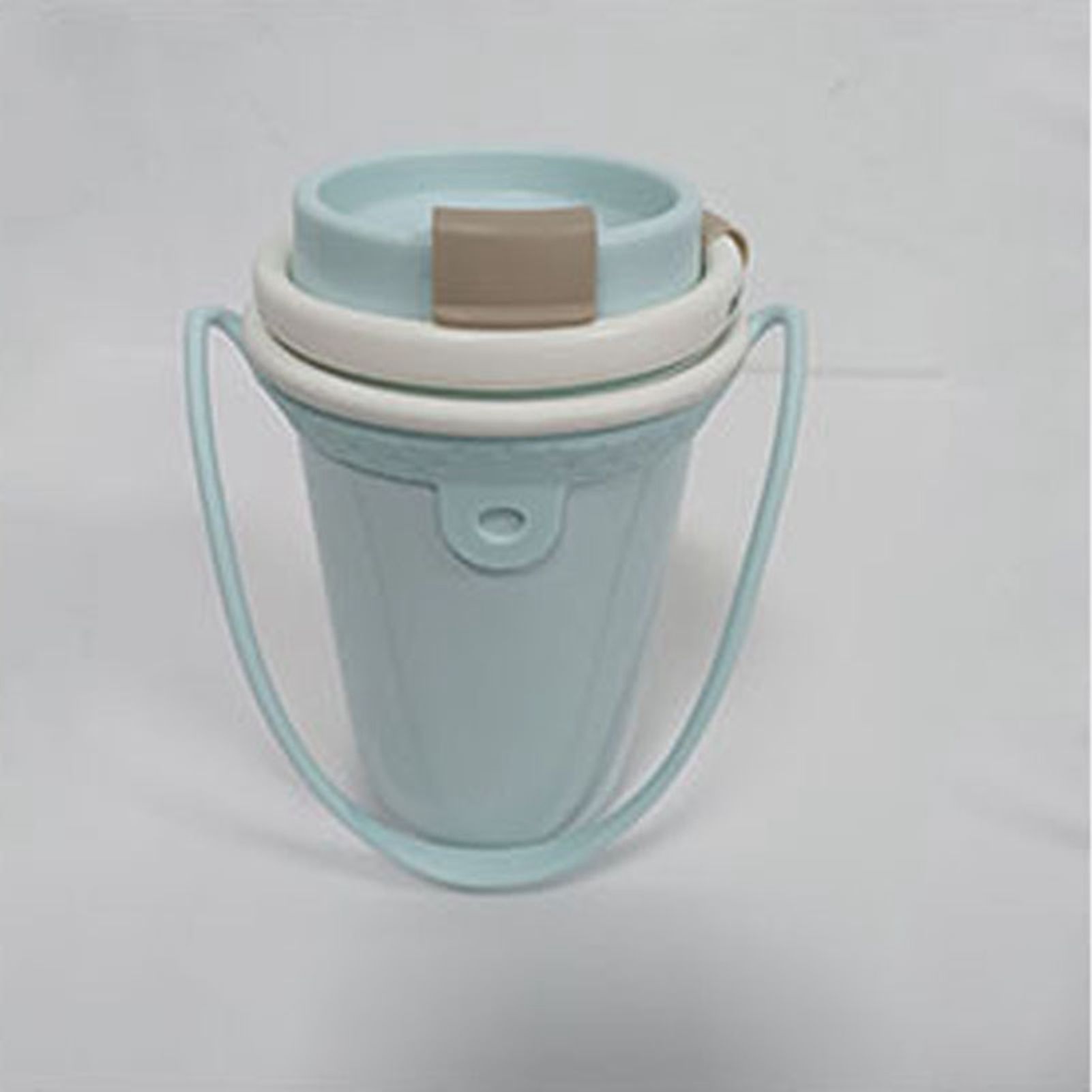 Silicone Coffee Carrier Reusable Portable Beverage Drink Cup Carrier Holder for Outdoor Travel Light Green - Image 6