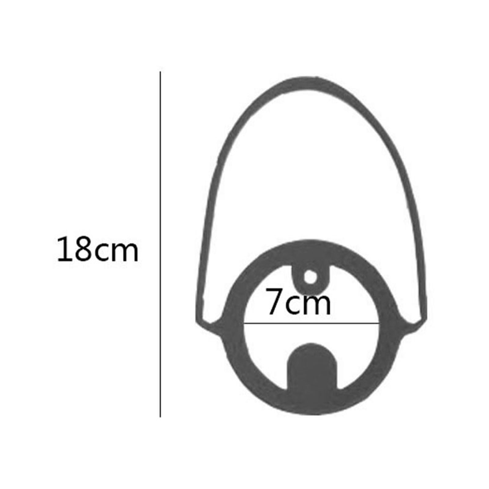 Silicone Coffee Carrier Reusable Portable Beverage Drink Cup Carrier Holder for Outdoor Travel Black - Image 8