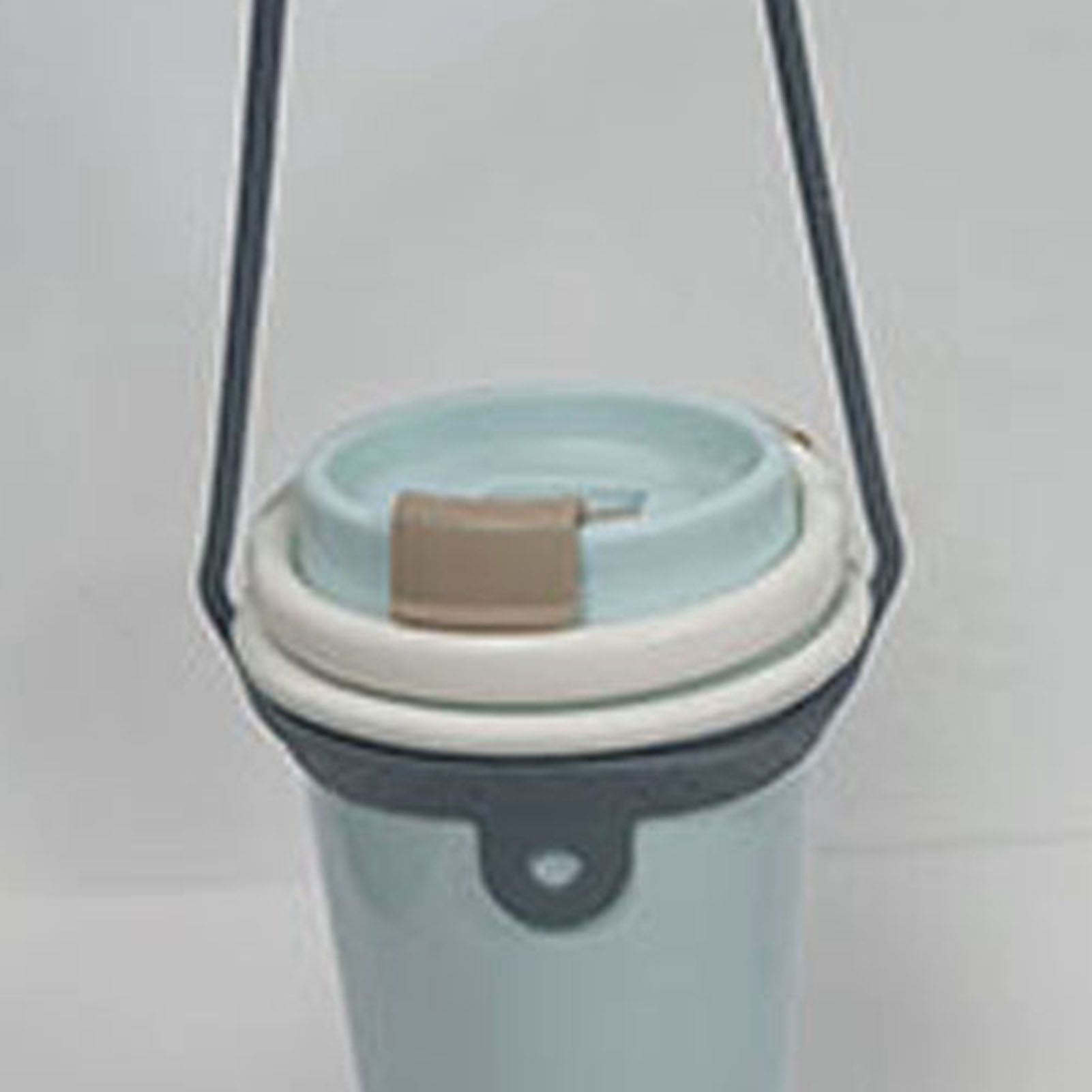 Silicone Coffee Carrier Reusable Portable Beverage Drink Cup Carrier Holder for Outdoor Travel Gray - Image 8