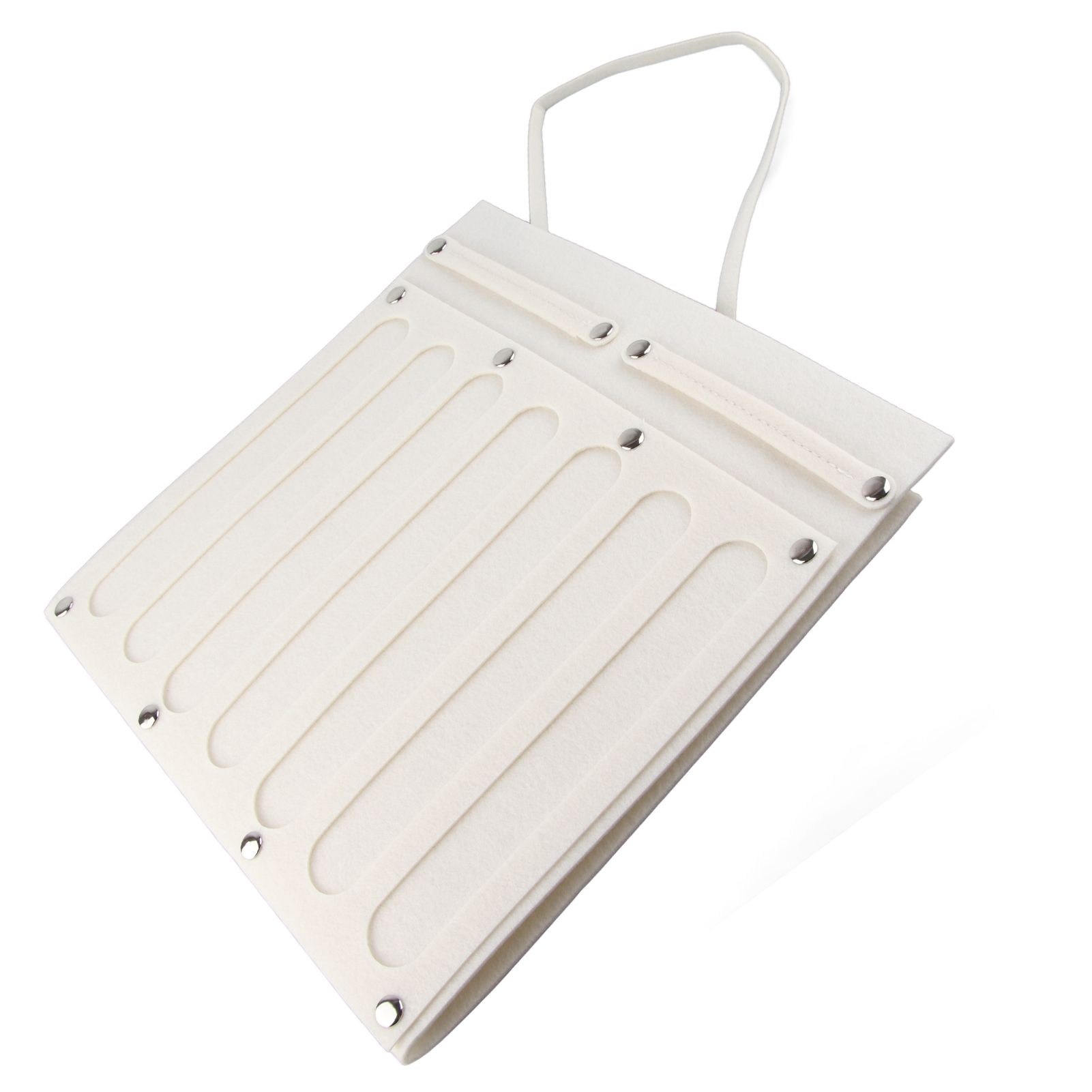 Wall Hanging Storage Bag Kids Hairpin Claw Holder Felt Display Organizer for Jewelry Hair Accessories Vertical - Image 8