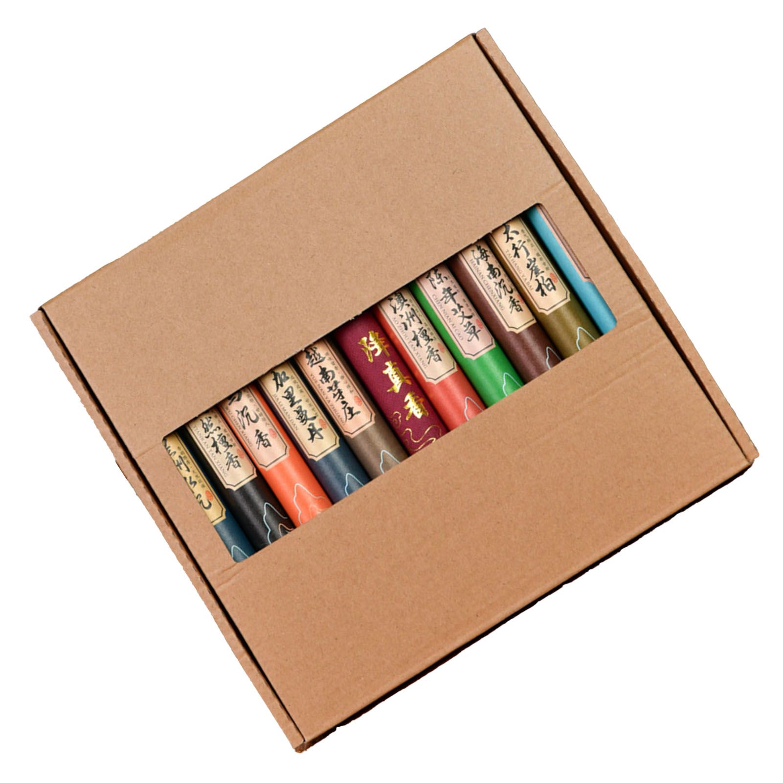 11 Sets Incense Sticks Natural Herbs Wormwood Incense Repellent Sticks for Night Sleeping Meditation - Image 3