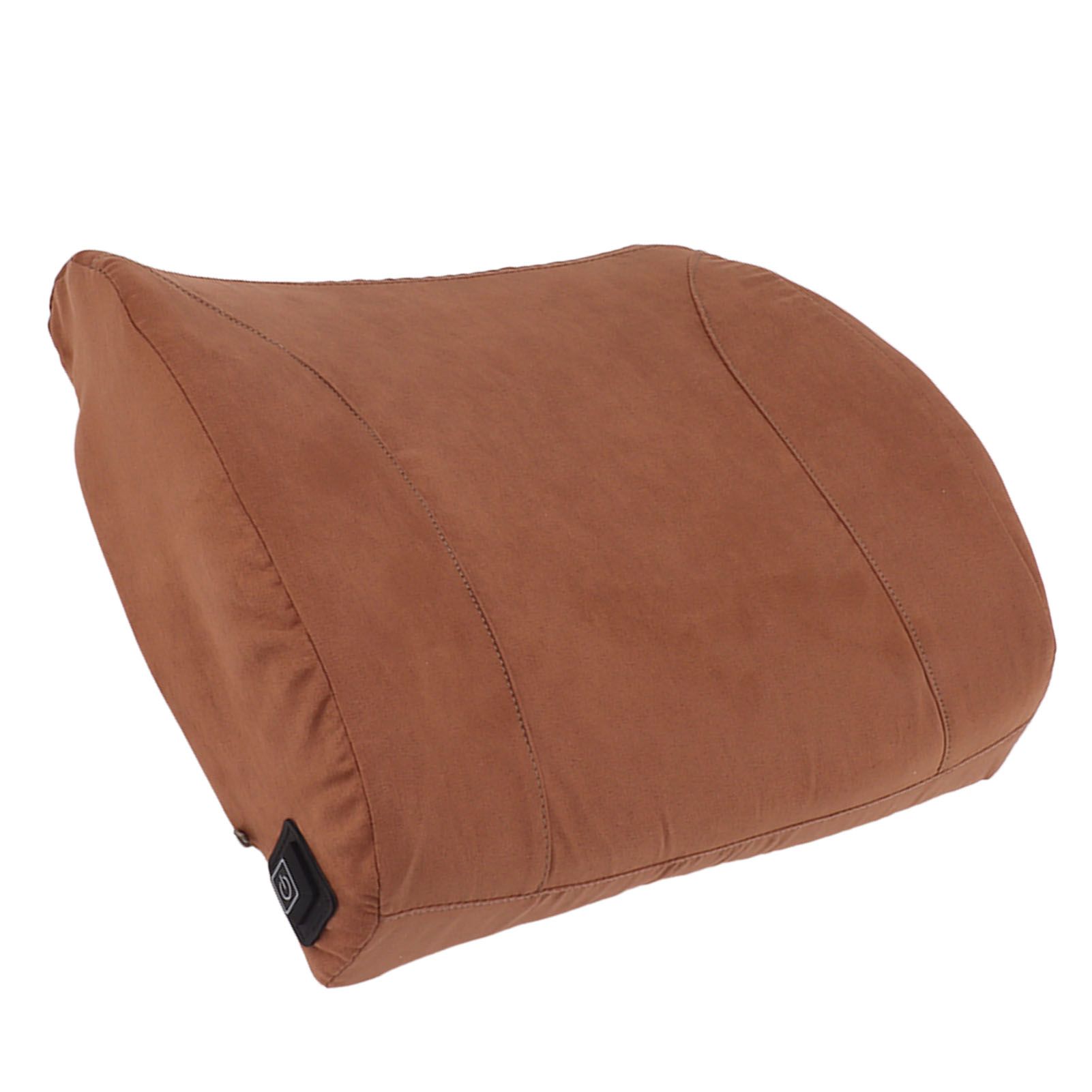Khaki Portable Heating Waist Cushion USB Port 3 Adjustable Temperature Heating Lumbar Support Cushion - Image 7