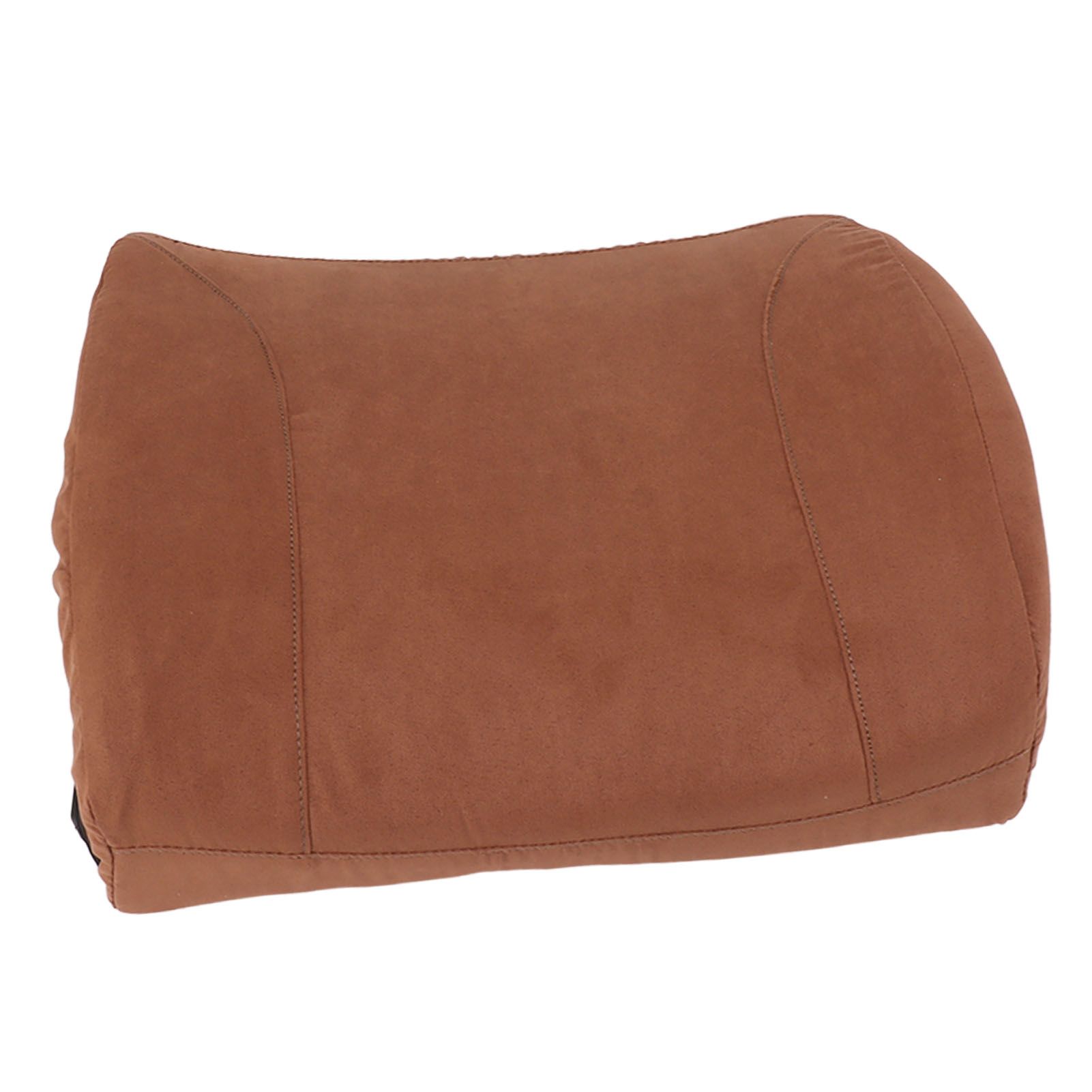 Khaki Portable Heating Waist Cushion USB Port 3 Adjustable Temperature Heating Lumbar Support Cushion - Image 8