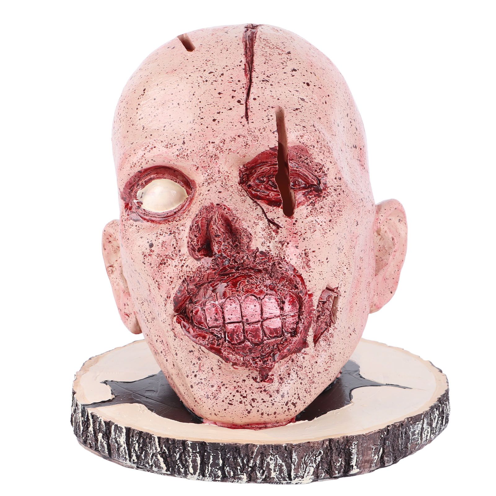 Knife Holder Head Horrr Skull Knife Storage Rack for Halloween Home Decor Kitchen Ornament - Image 3