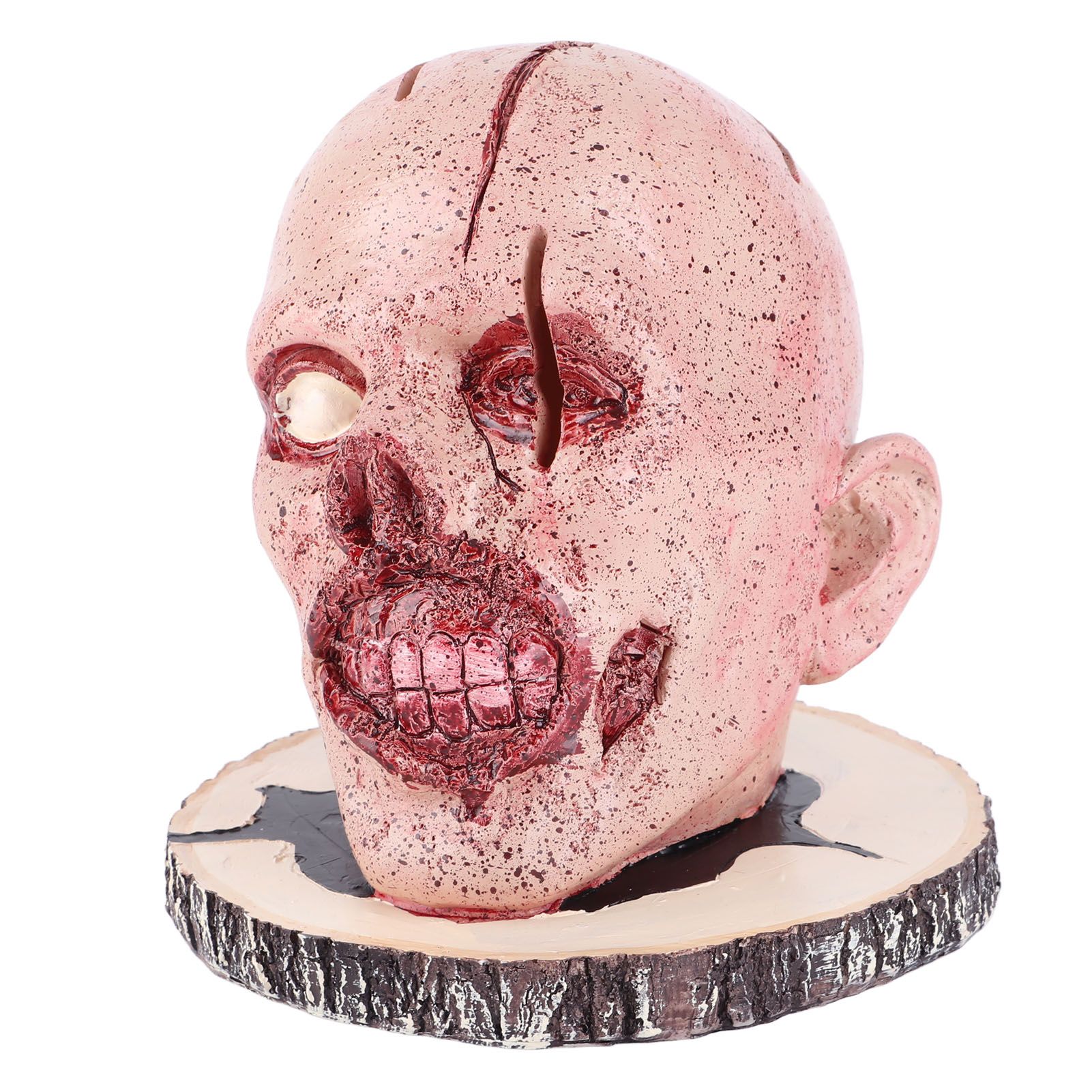 Knife Holder Head Horrr Skull Knife Storage Rack for Halloween Home Decor Kitchen Ornament - Image 5