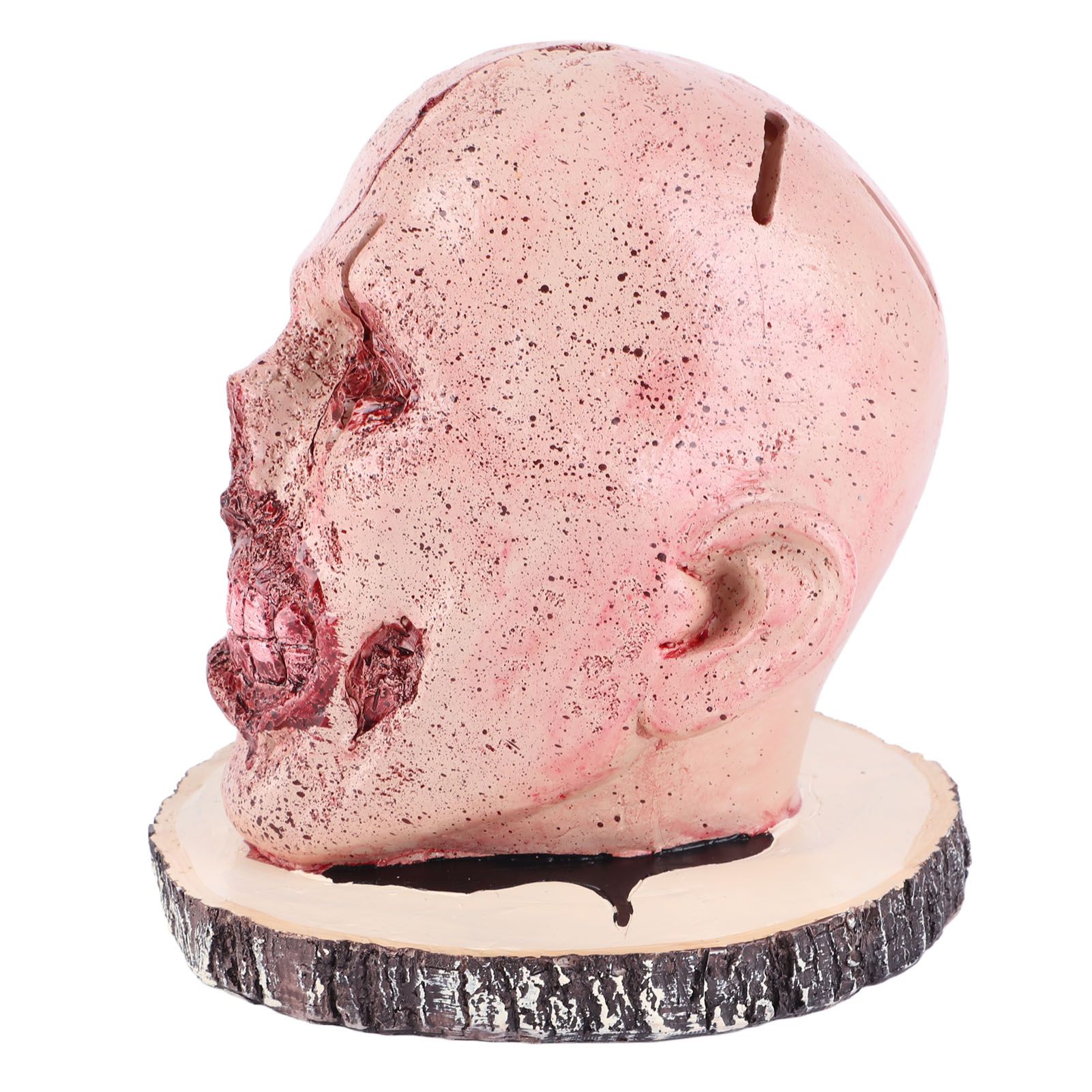 Knife Holder Head Horrr Skull Knife Storage Rack for Halloween Home Decor Kitchen Ornament - Image 6