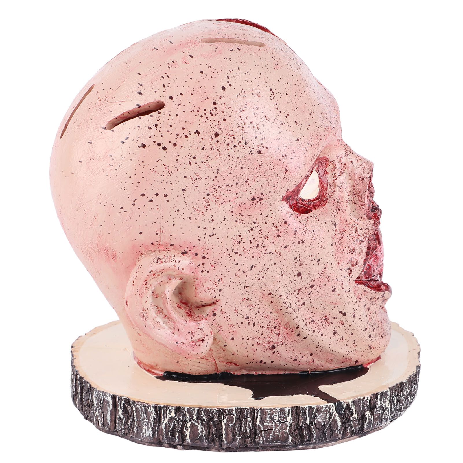 Knife Holder Head Horrr Skull Knife Storage Rack for Halloween Home Decor Kitchen Ornament - Image 7