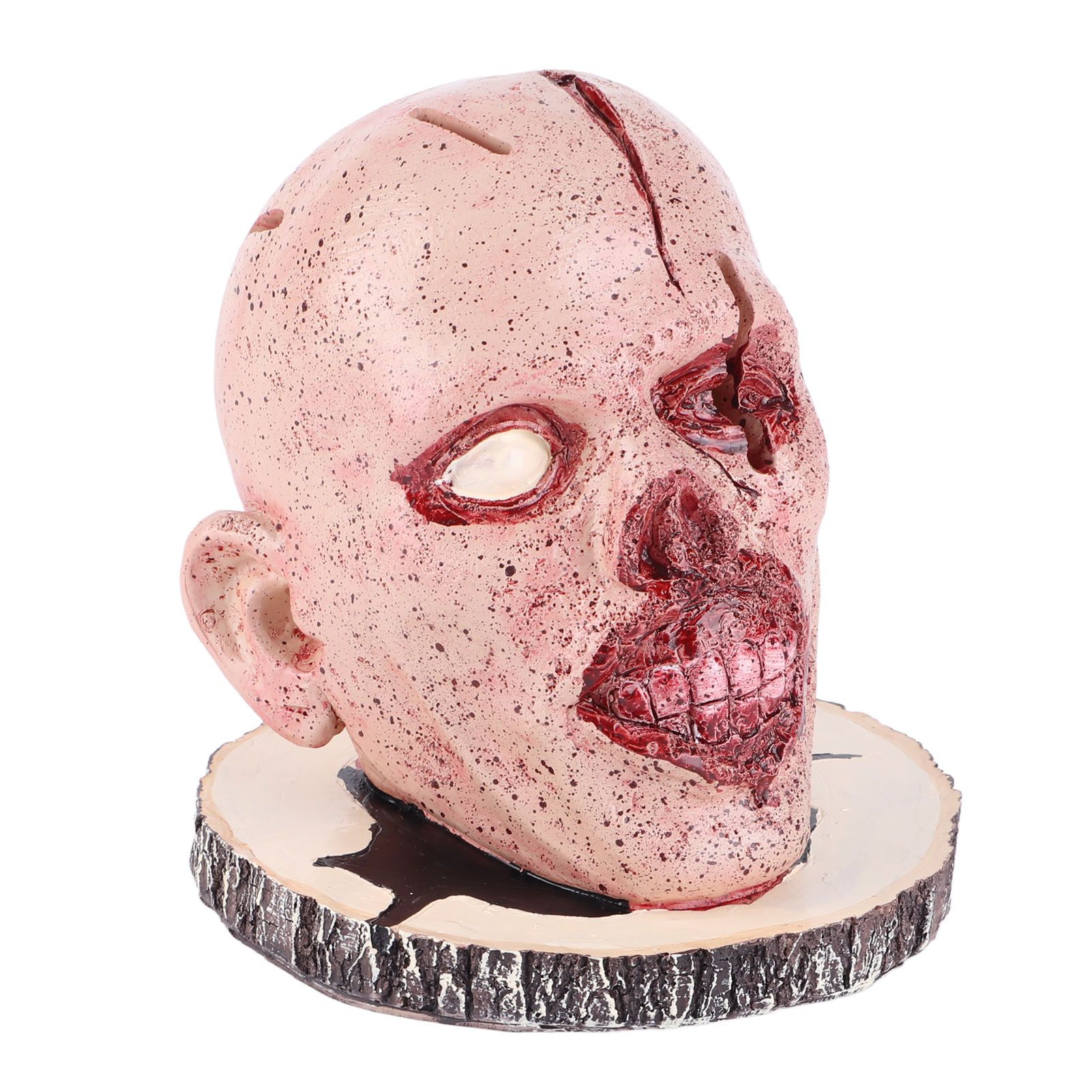 Knife Holder Head Horrr Skull Knife Storage Rack for Halloween Home Decor Kitchen Ornament - Image 8