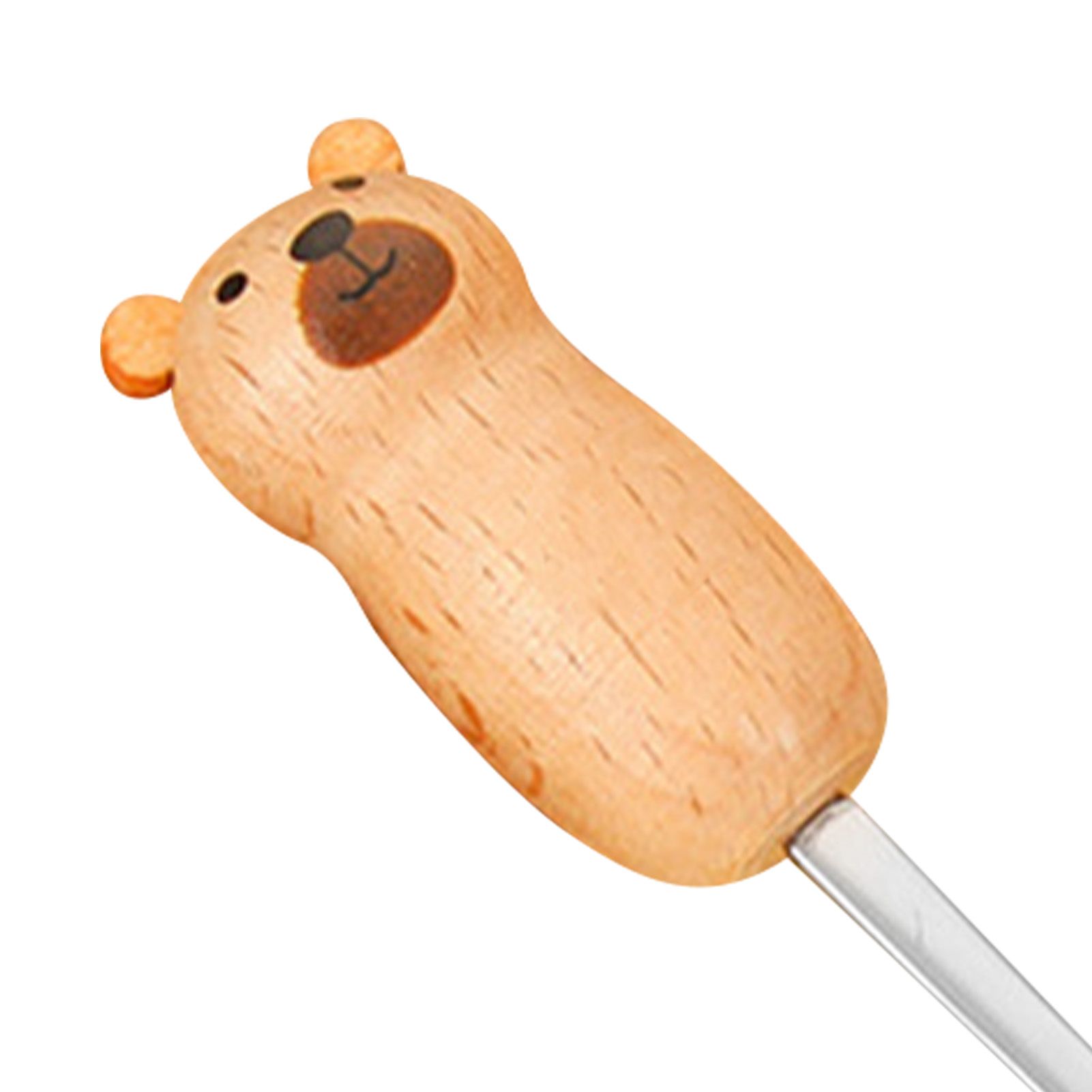 Stainless Steel Coffee Stirring Tool Creative Cartoon Cute Kids Ice Cream Dessert Stirrer Coffee Mixing Tool Dishwasher Safe Bear Spoon - Image 7