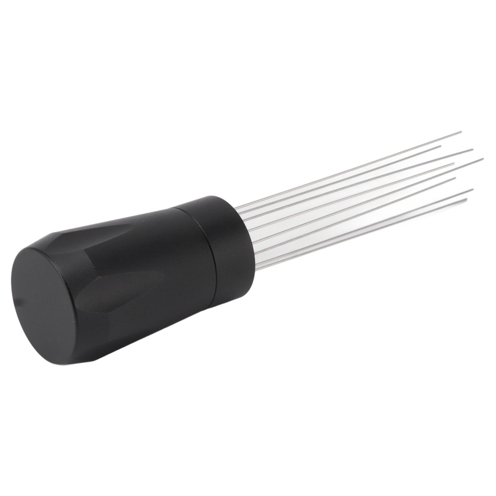 Coffee Distribution Tool Non Stick Black Aluminum Alloy Stainless Steel Coffee Stirring Tamper for Coffee Making - Image 5