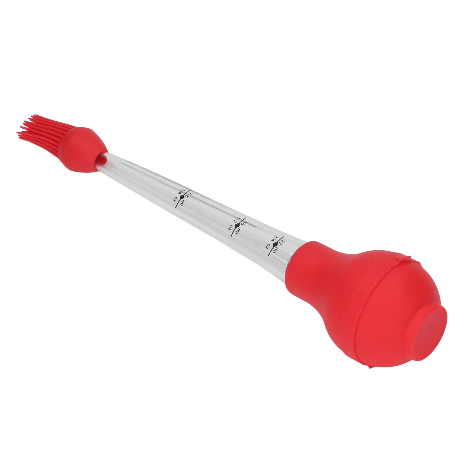 Turkey Baster Needle with Sauce Brush Barbecue Oil Drip Seasoning Tube Tools Sauce Needle Red - Image 6