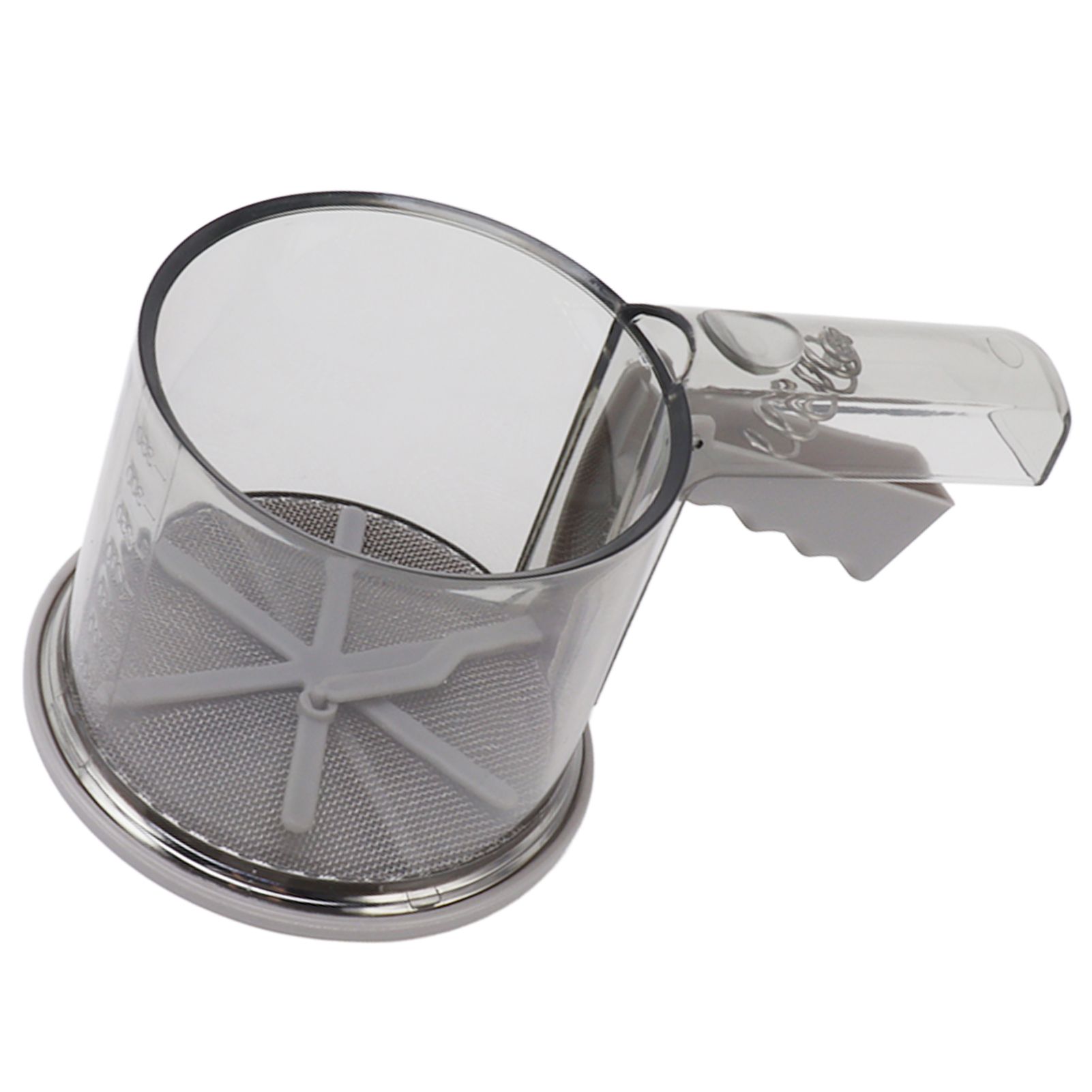 Flour Sifter Sieve PP Transparent Adjustable Fine Mesh One Hand Operation Powder Sifter Sieve for Kitchen Baking Single Layer - Image 7