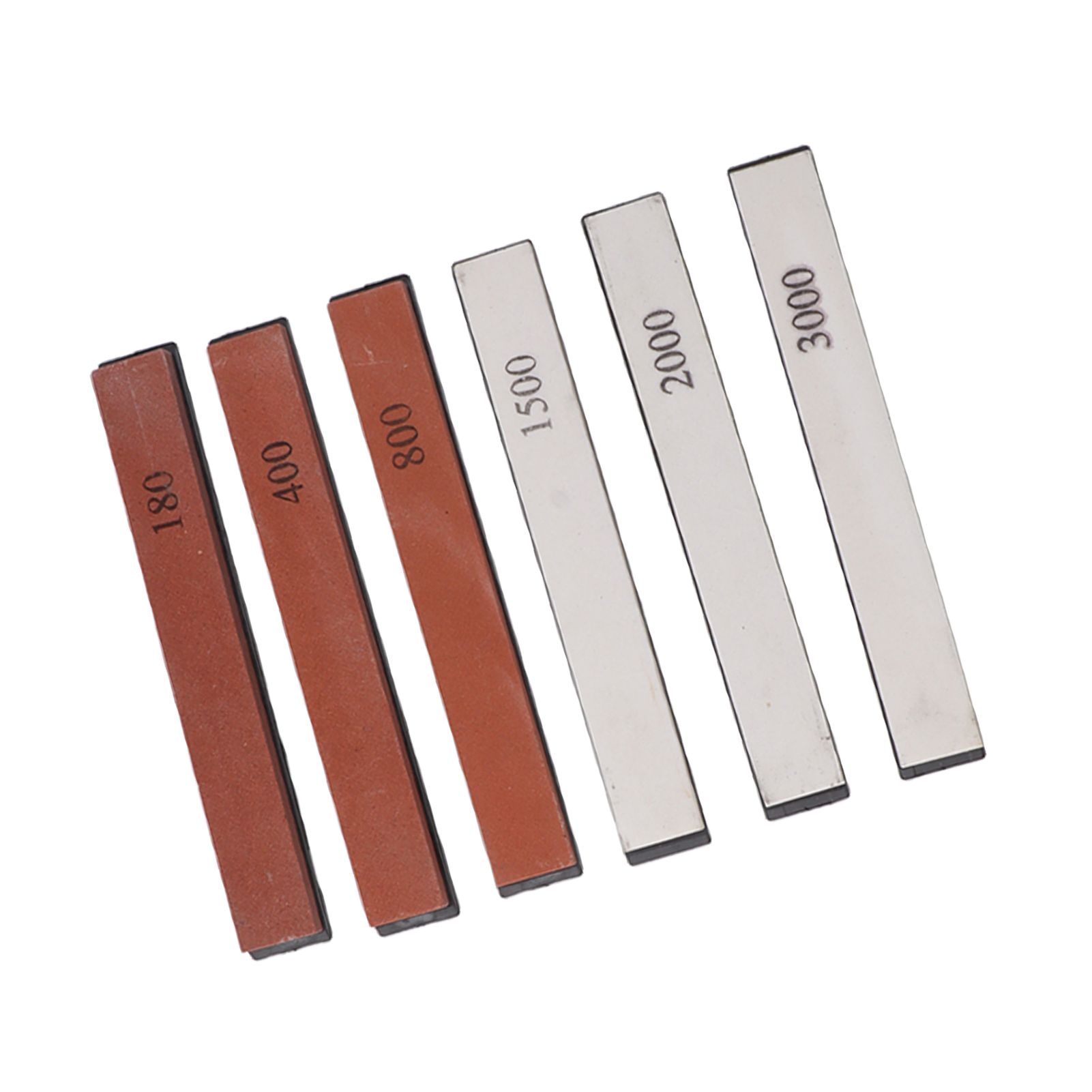 6pcs Knife Sharpener Stone Professional Built in Base Angle Guide Knife Grindstone for Knives Scissors - Image 4