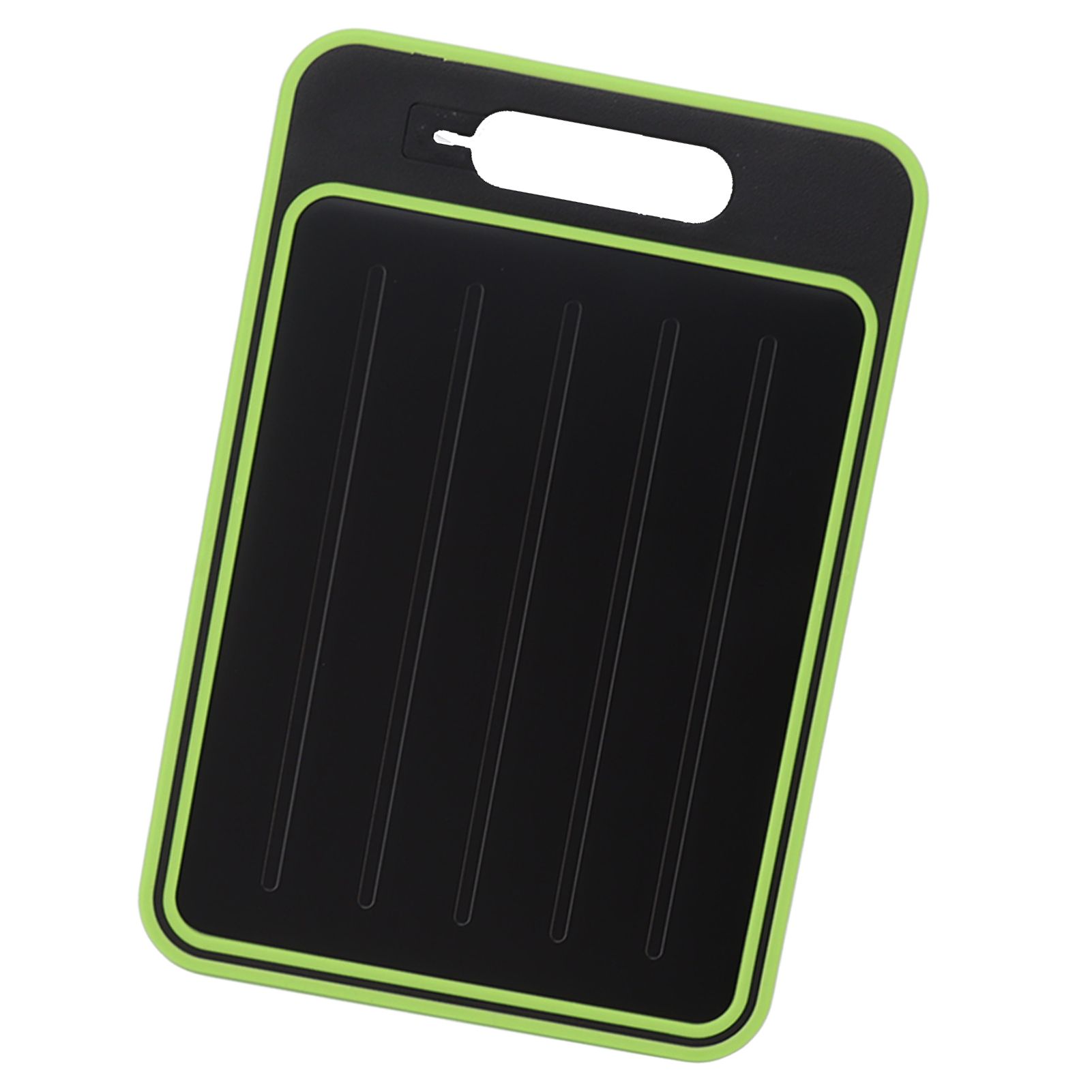 Double Sided Cutting Board Rapid Thawing and Grinding Plate with Knife Sharpener for Kitchen Black - Image 3