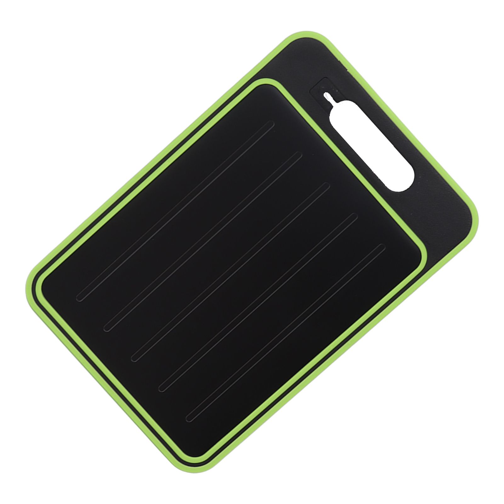 Double Sided Cutting Board Rapid Thawing and Grinding Plate with Knife Sharpener for Kitchen Black - Image 4