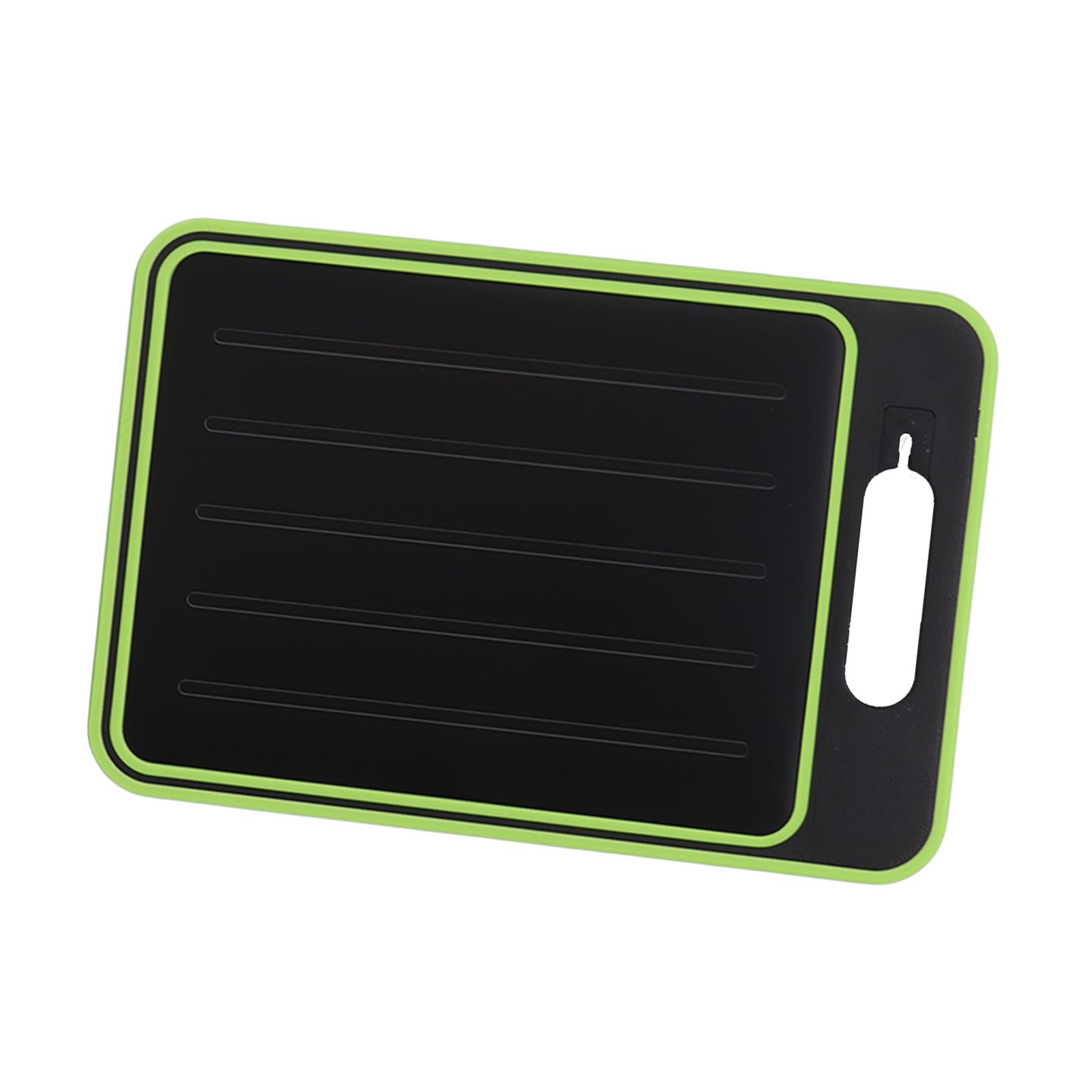 Double Sided Cutting Board Rapid Thawing and Grinding Plate with Knife Sharpener for Kitchen Black - Image 6